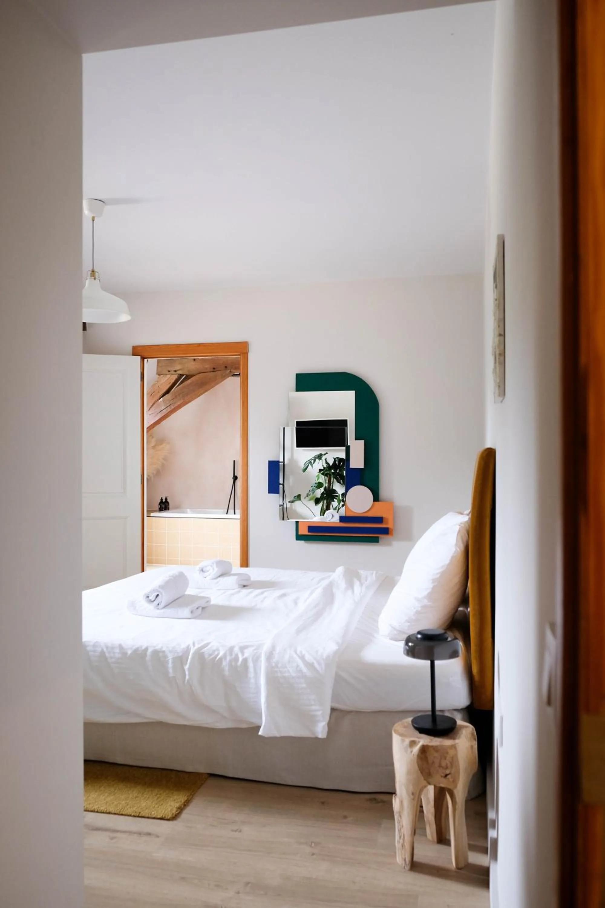 Bed in Villa Parkbos