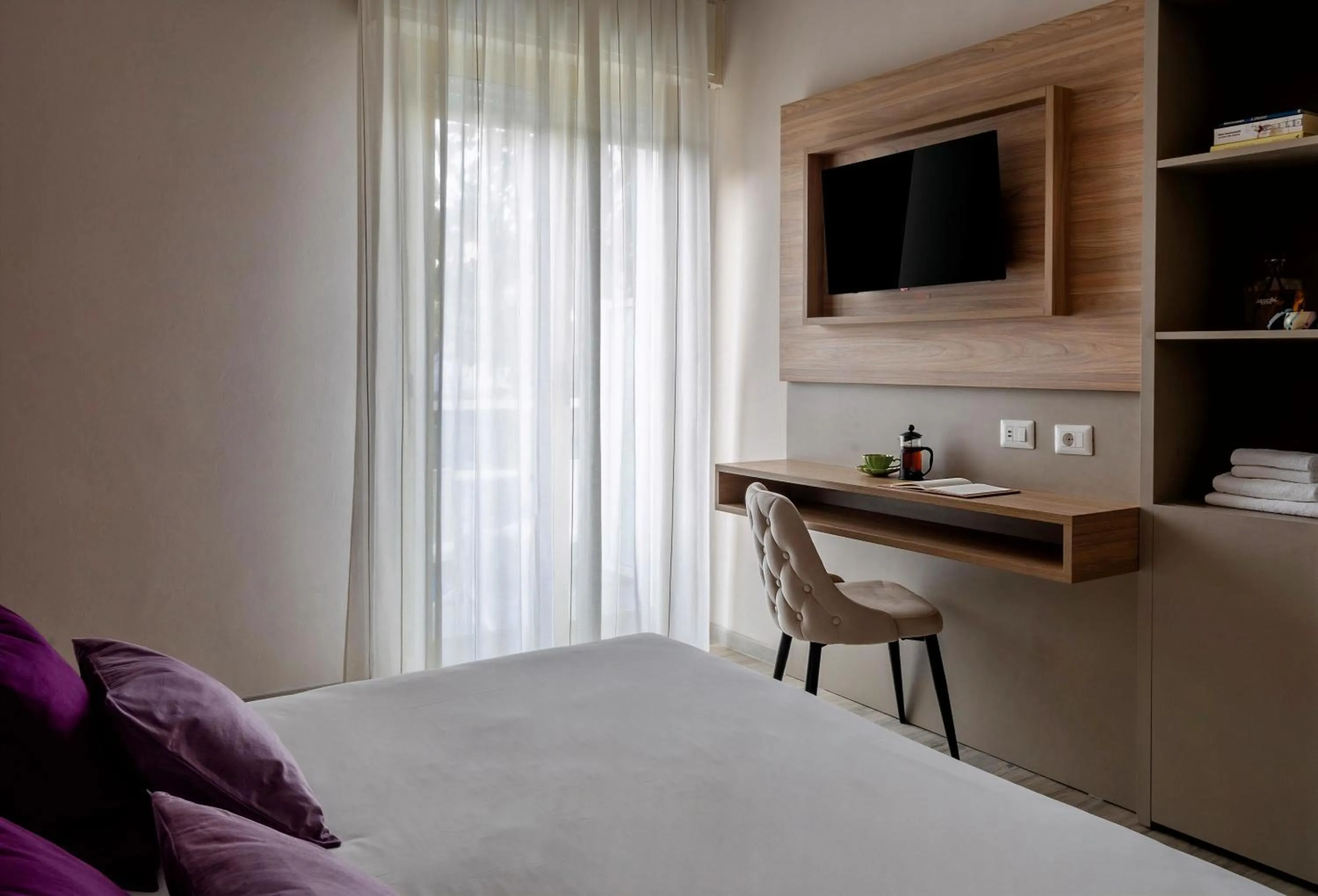 Bed in Hotel Biancamano