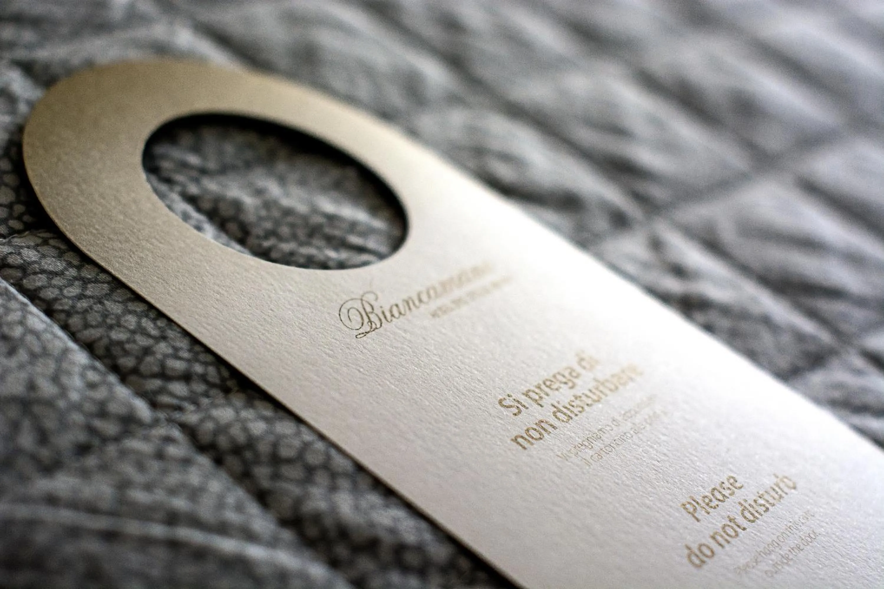 Decorative detail in Hotel Biancamano