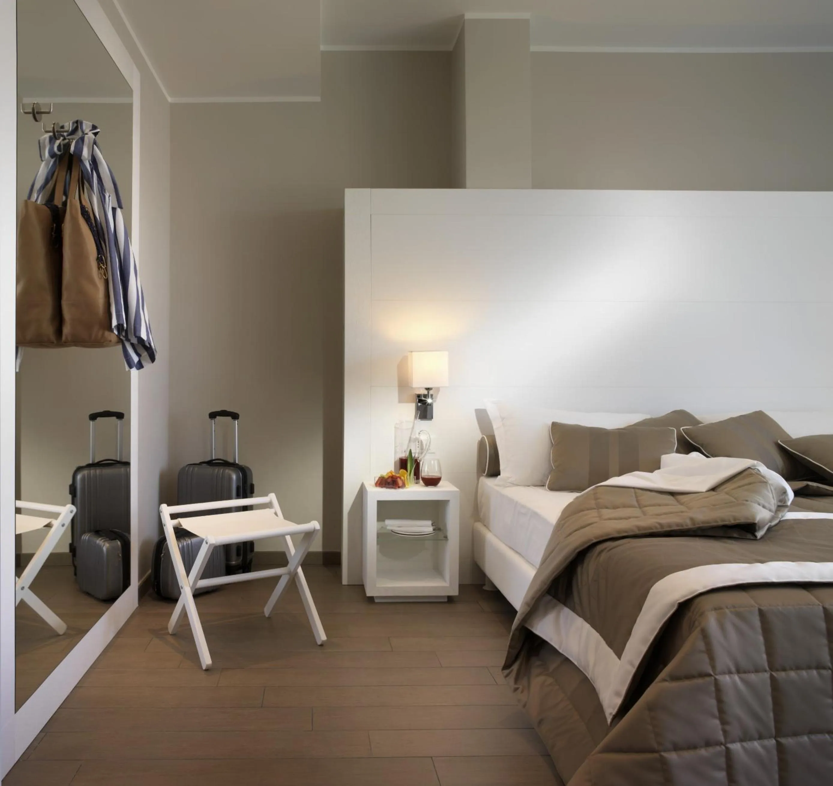 Bedroom, Bed in Hotel Biancamano