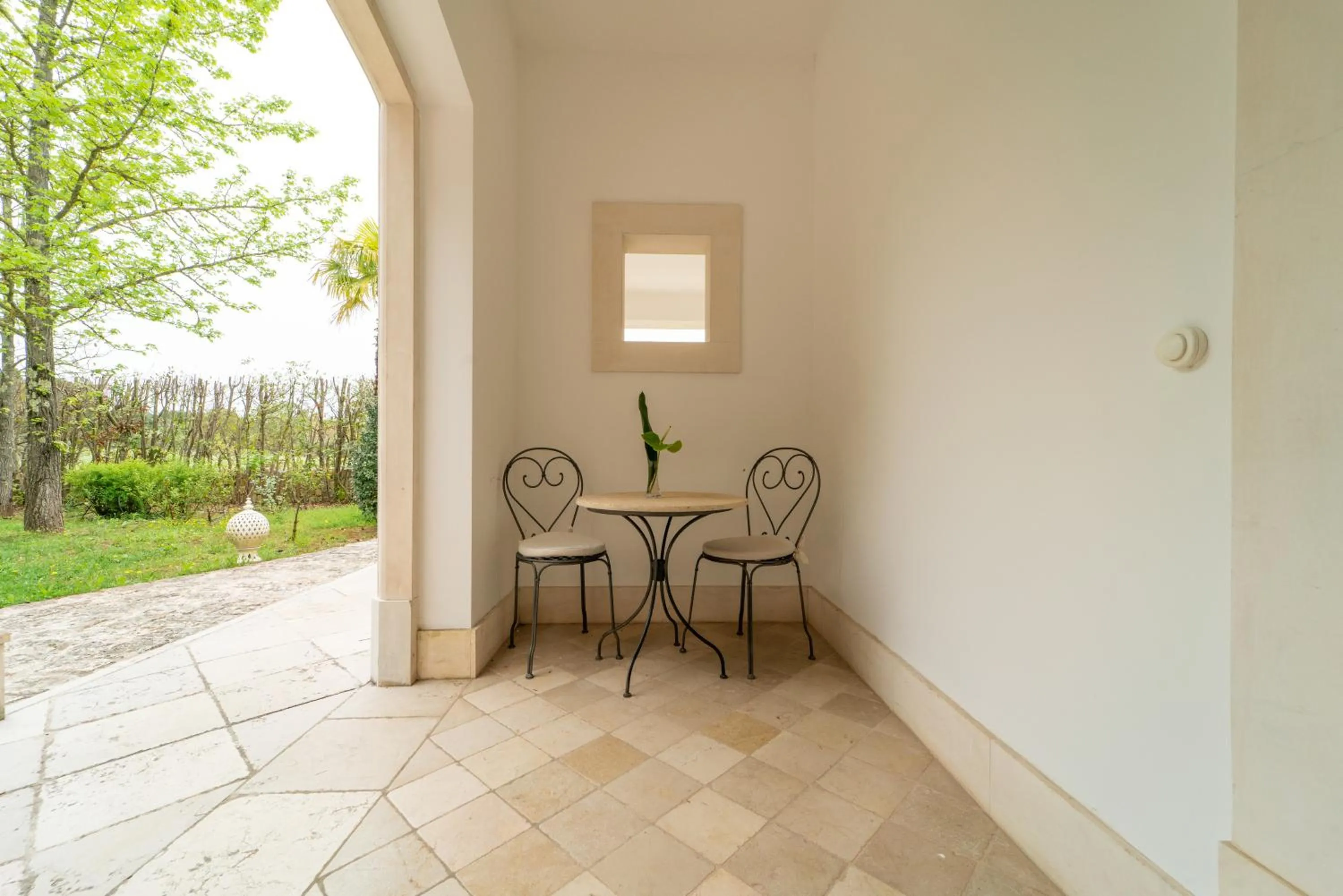 Patio in Relais Villa San Martino
