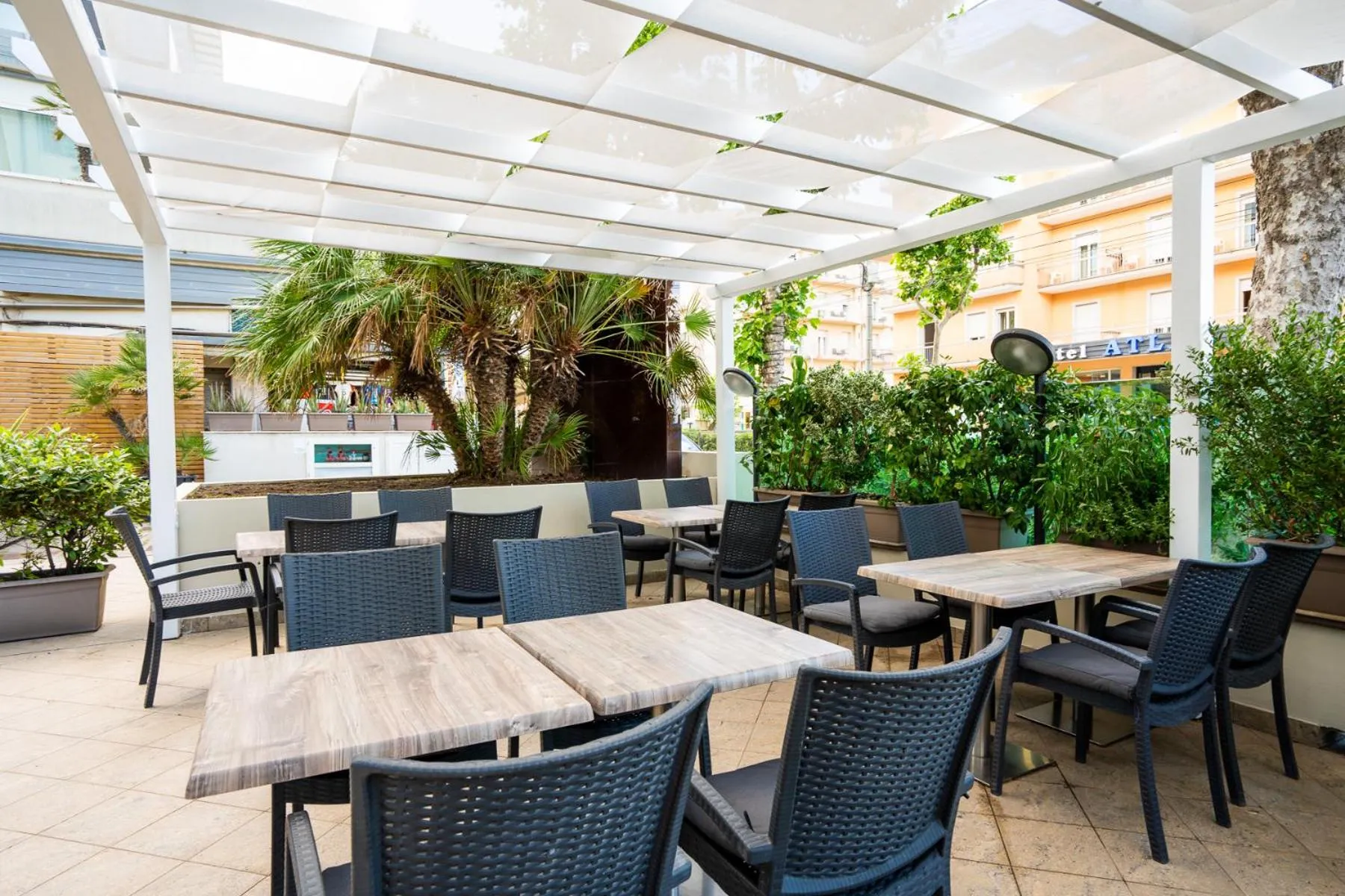 Garden in Hotel Cristallo