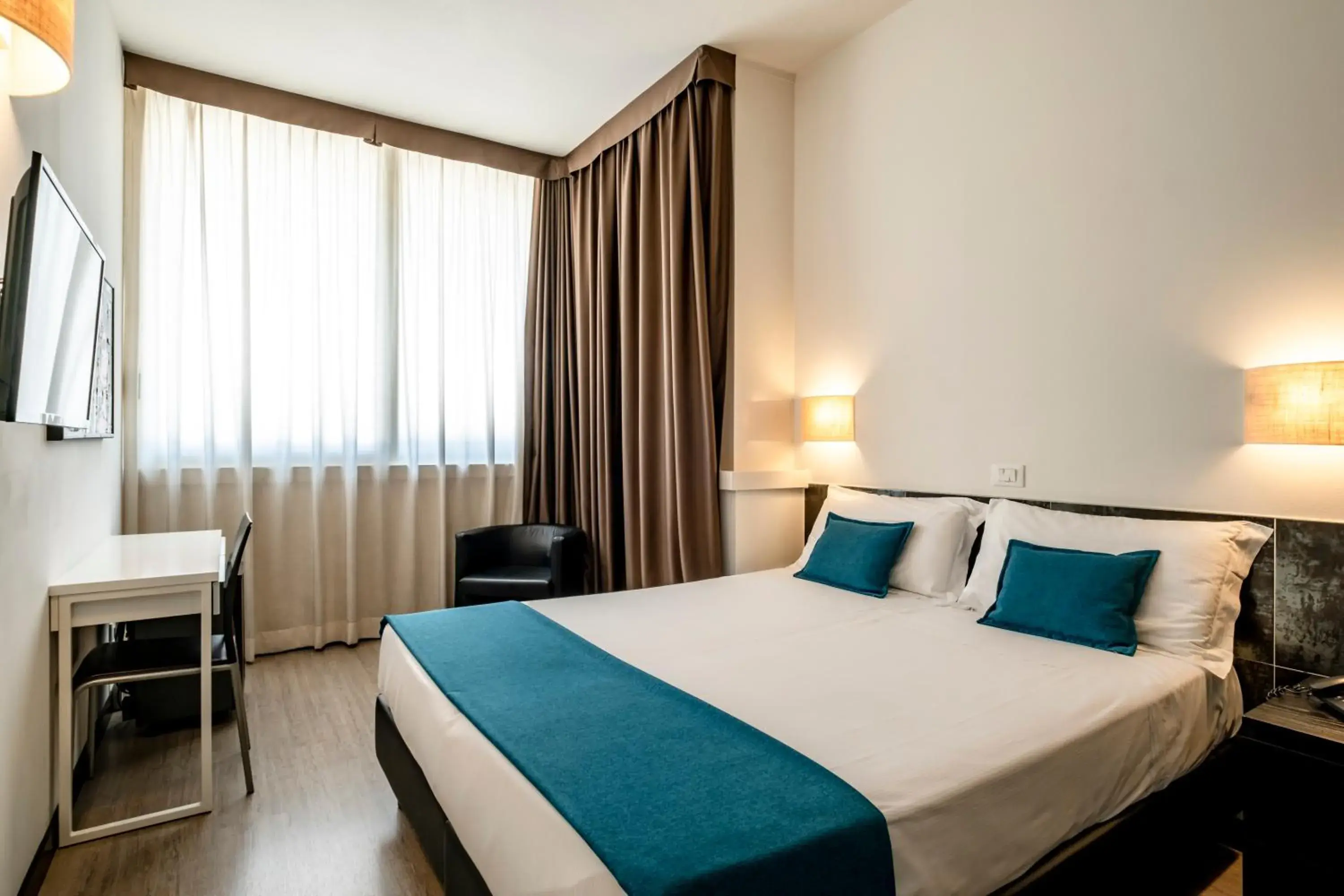 Bed in Hotel Cristallo Bed in Hotel Cristallo