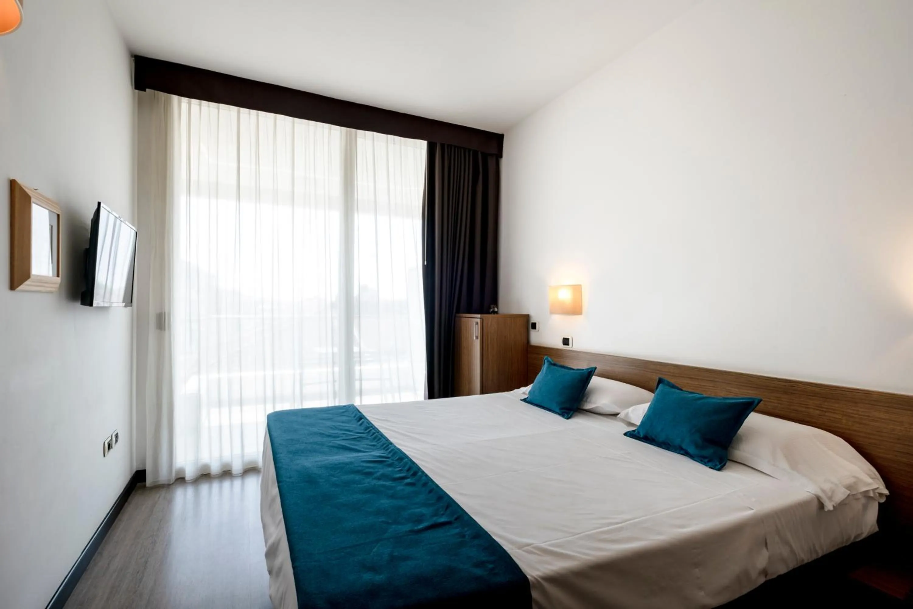 Bed in Hotel Cristallo