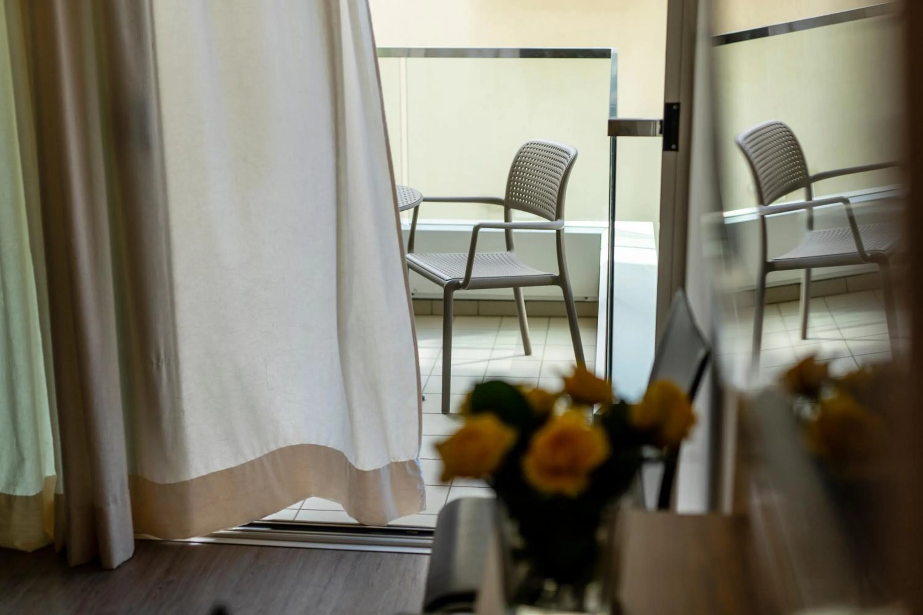 Balcony/Terrace in Hotel Cristallo