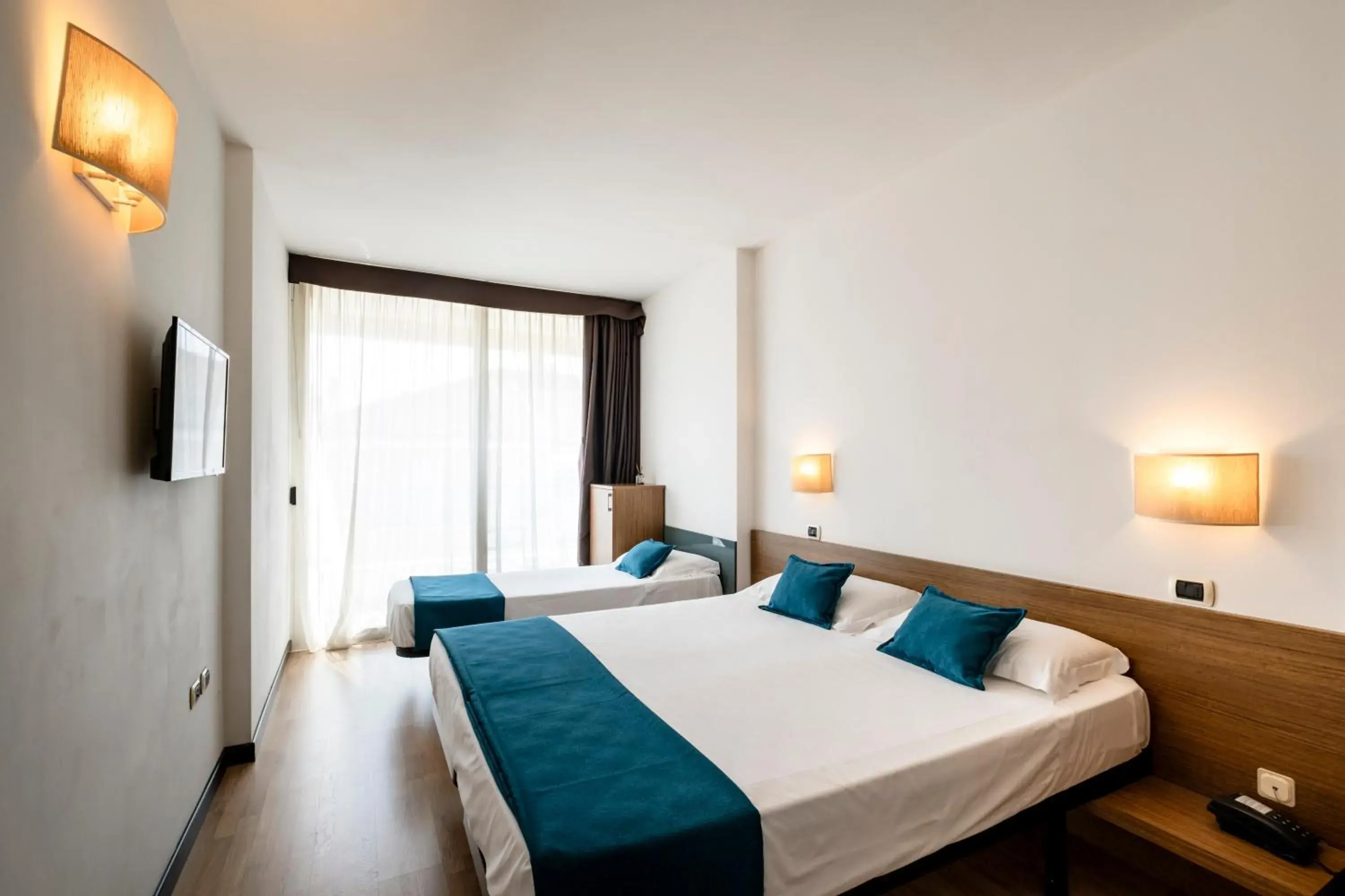 Bed in Hotel Cristallo Bed in Hotel Cristallo