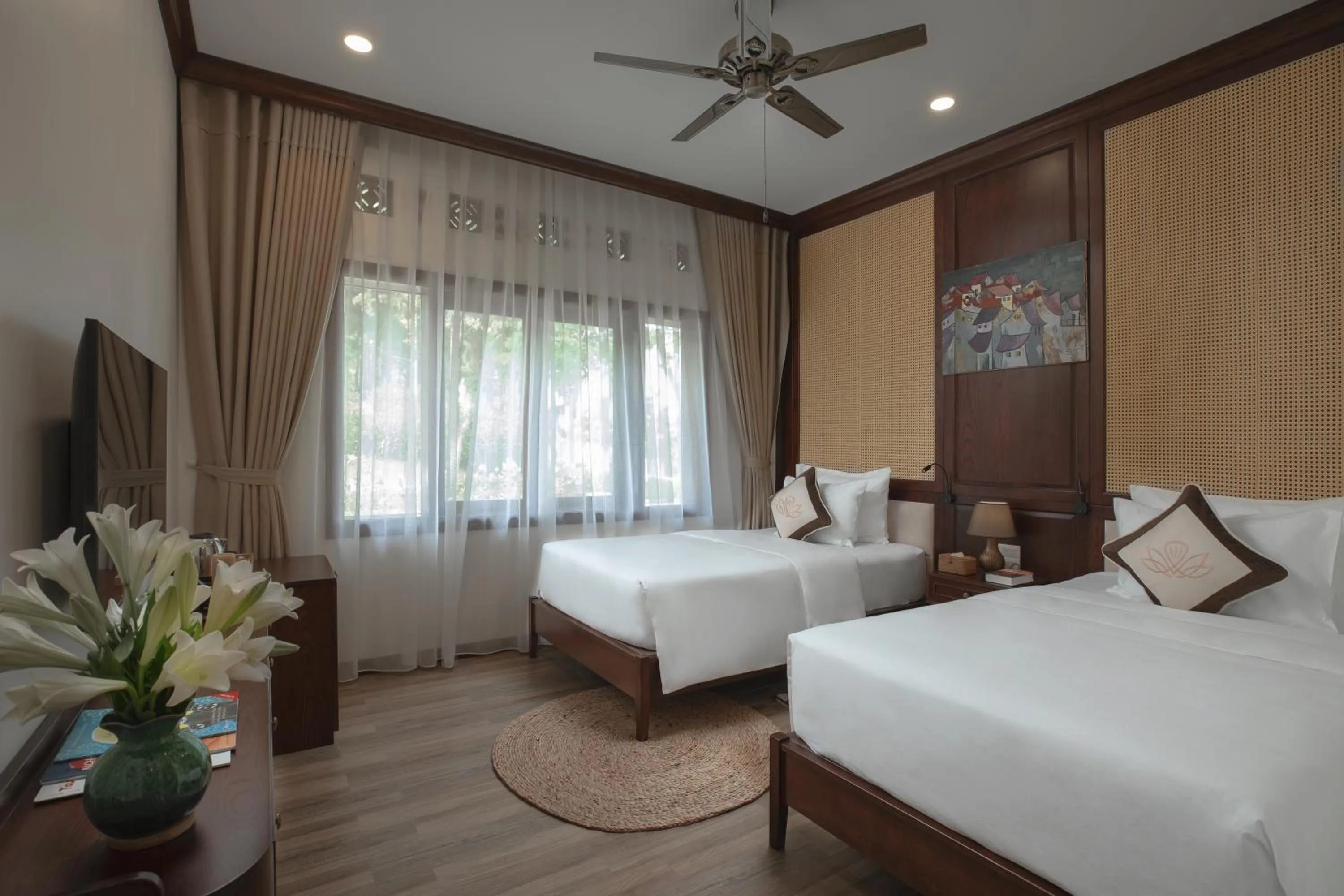 Bed in Senna Wellness Retreat