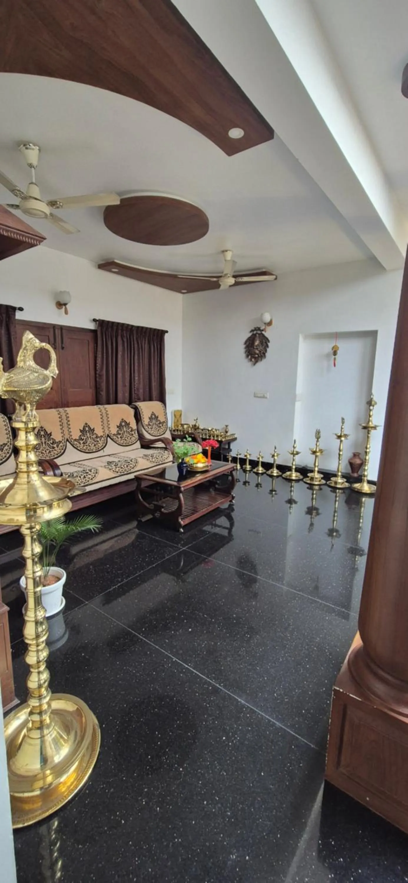 Seating area in Vaiga Homes