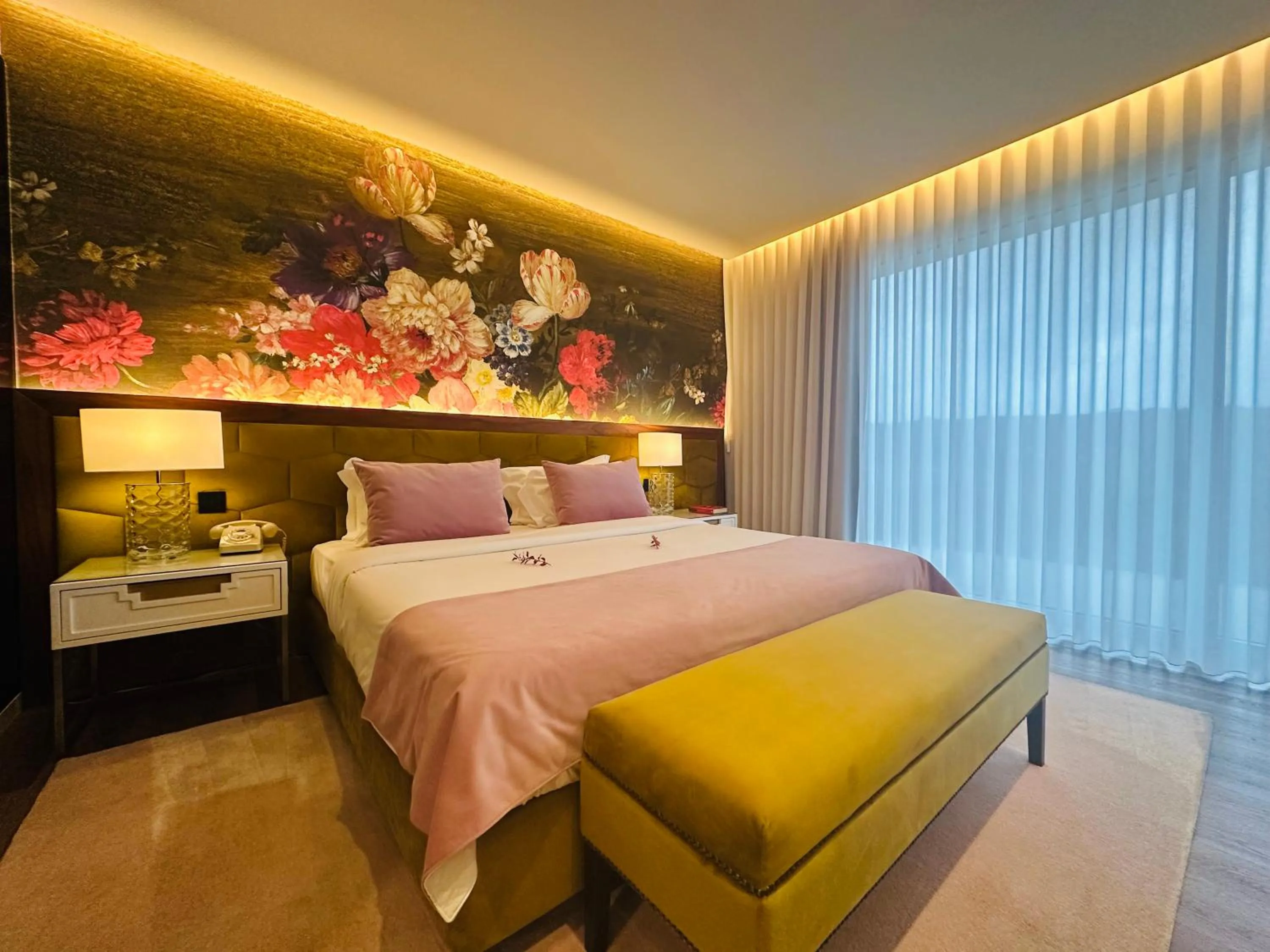 Bed in Hotel Cotto do Gatto