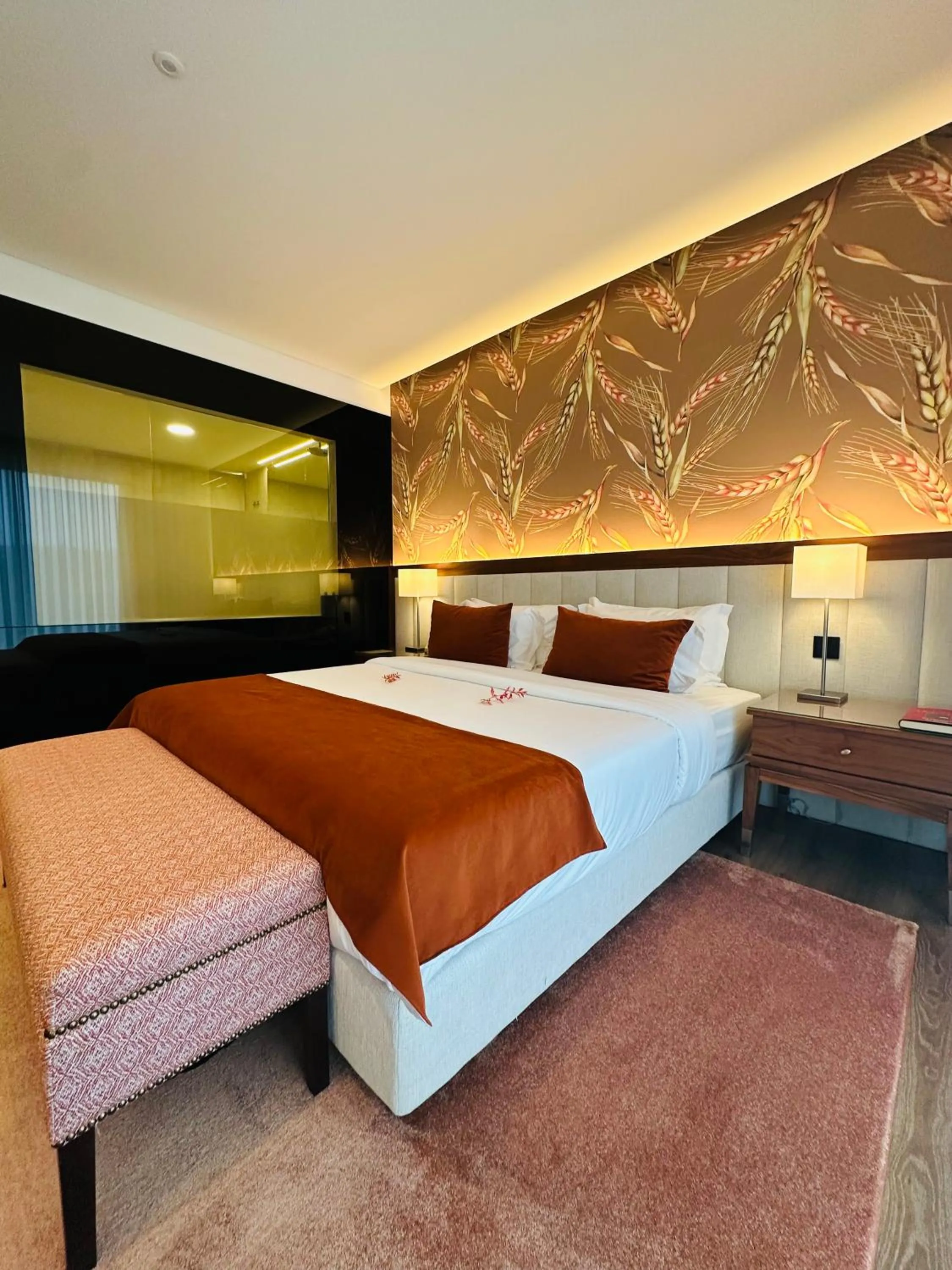 Bed in Hotel Cotto do Gatto