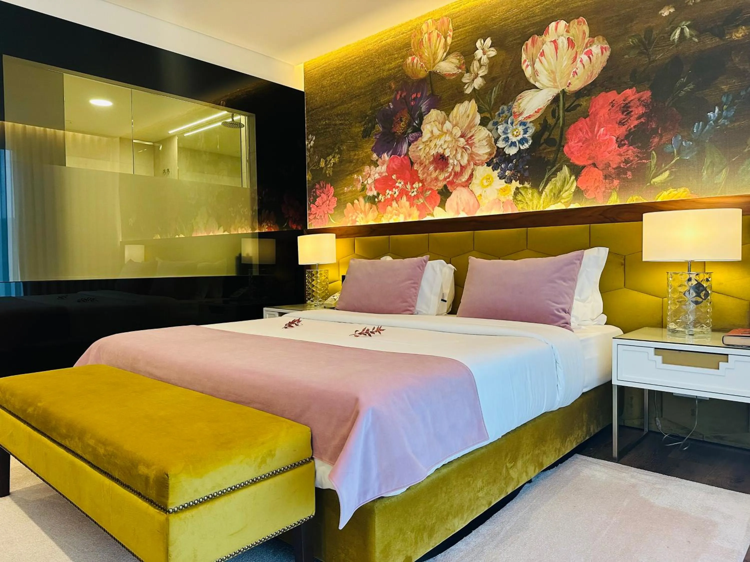 Bed in Hotel Cotto do Gatto