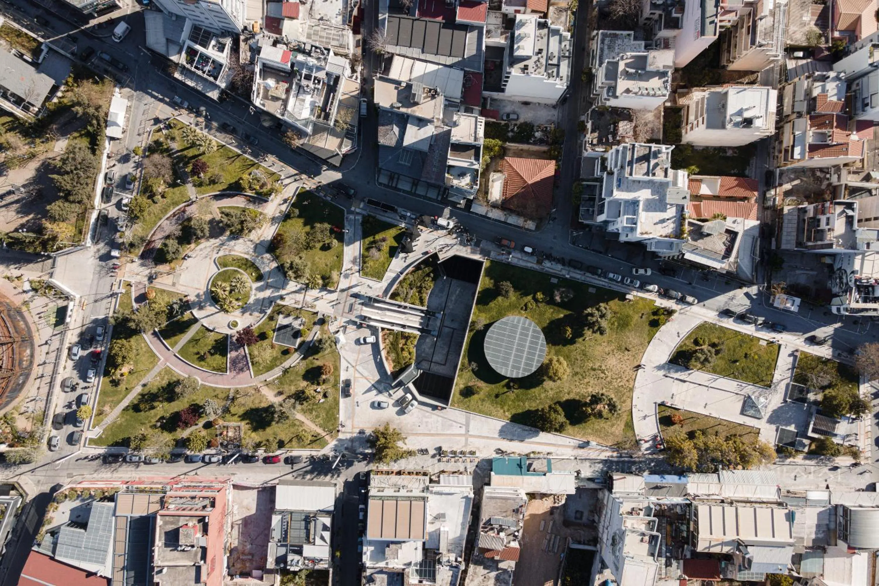 Bird's eye view in Athenian Spirit