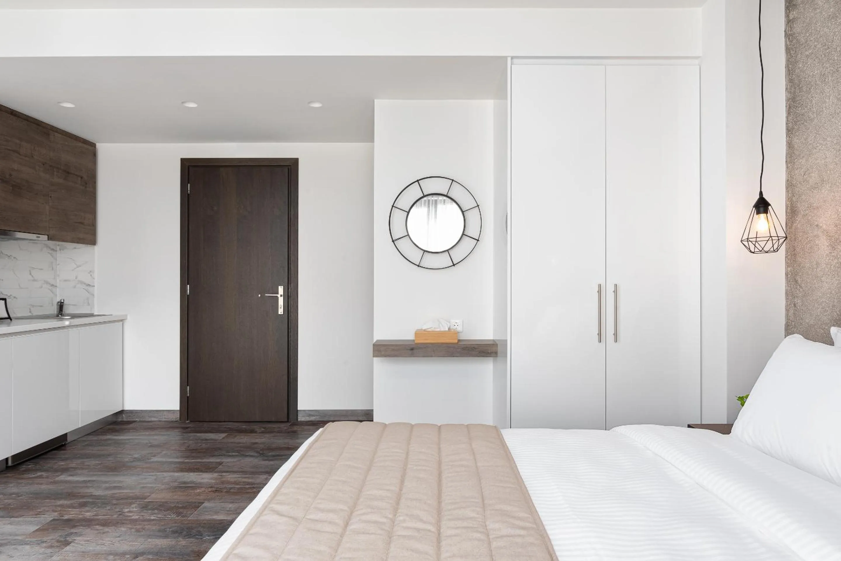 Photo of the whole room, Bed in Athenian Spirit