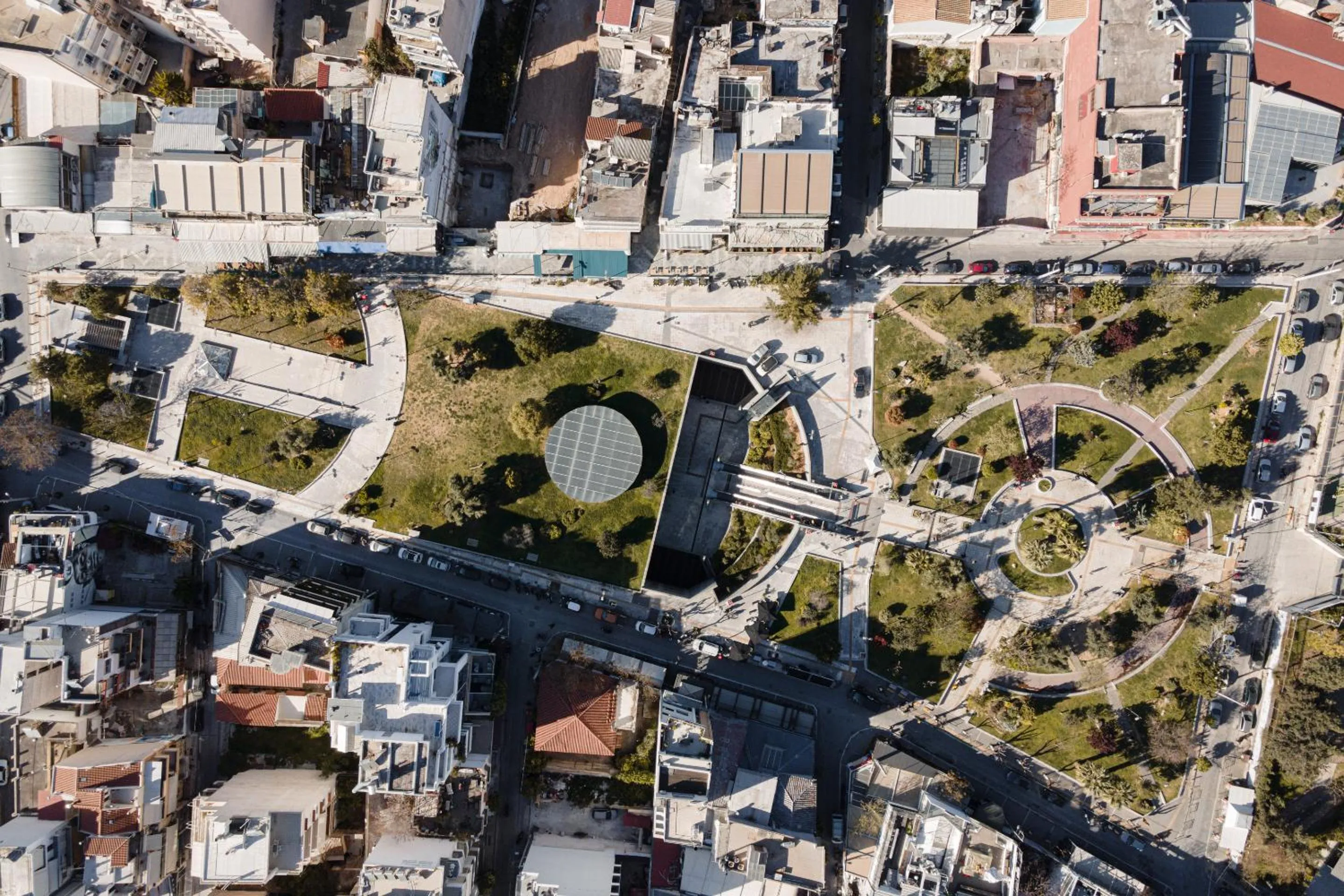 Bird's eye view in Athenian Spirit