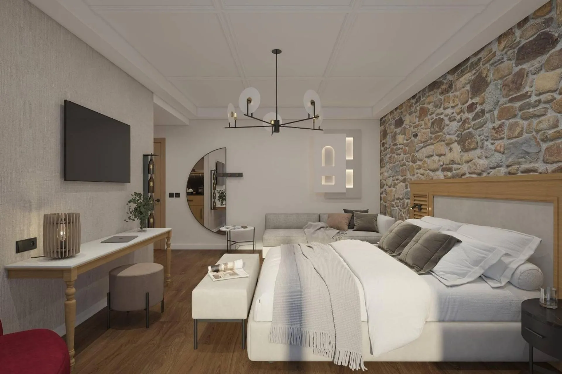 Bedroom, Bed in Villa Quaranta Tommasi Wine Hotel & SPA