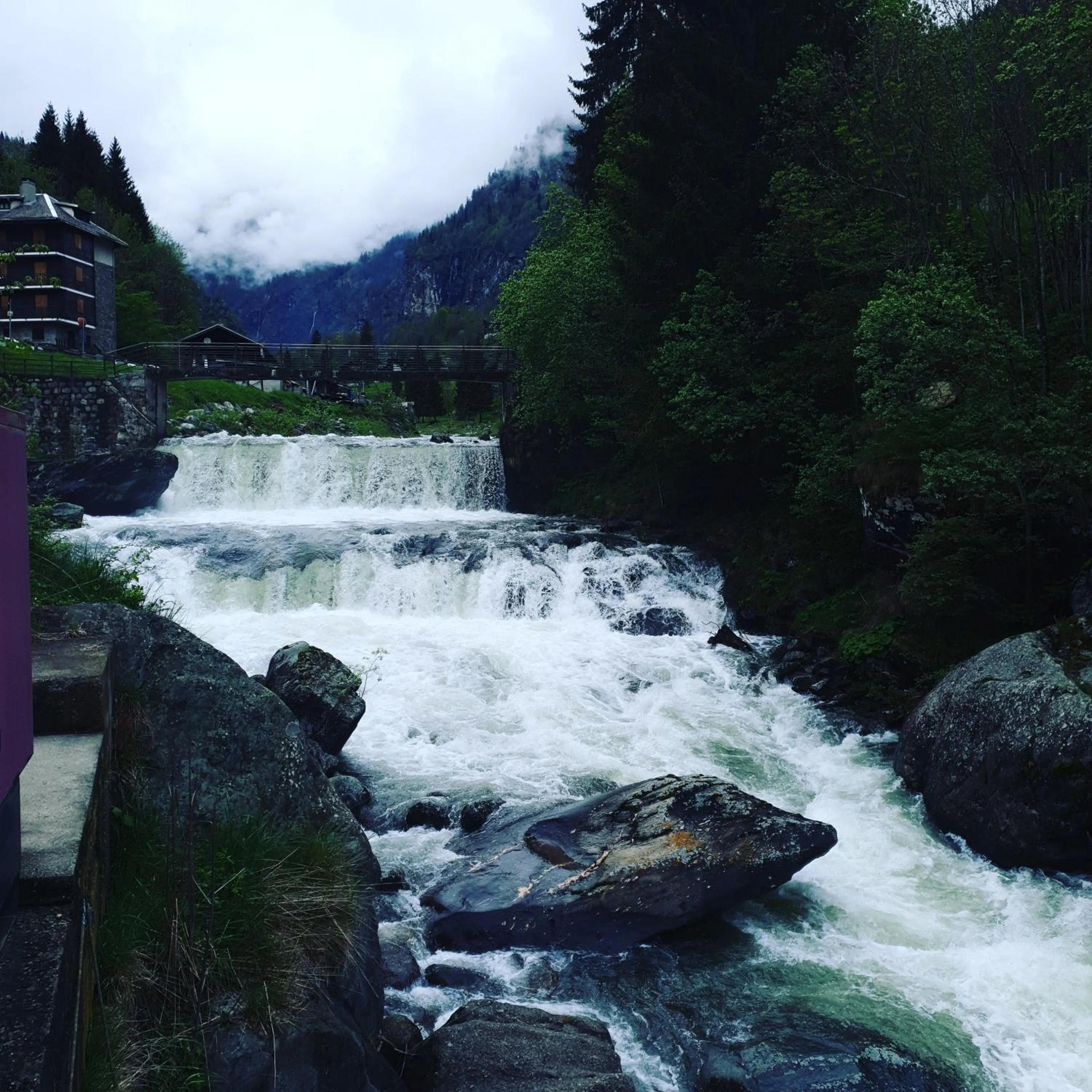 Mountain view in Hotel Cristallo
