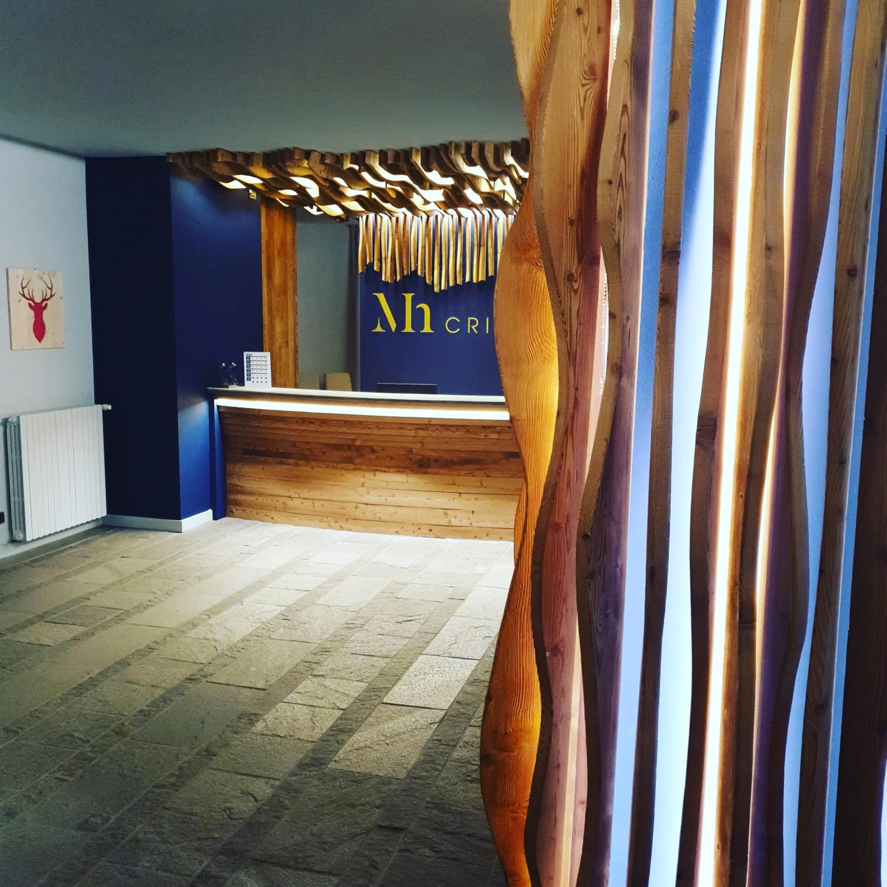 Lobby or reception in Hotel Cristallo