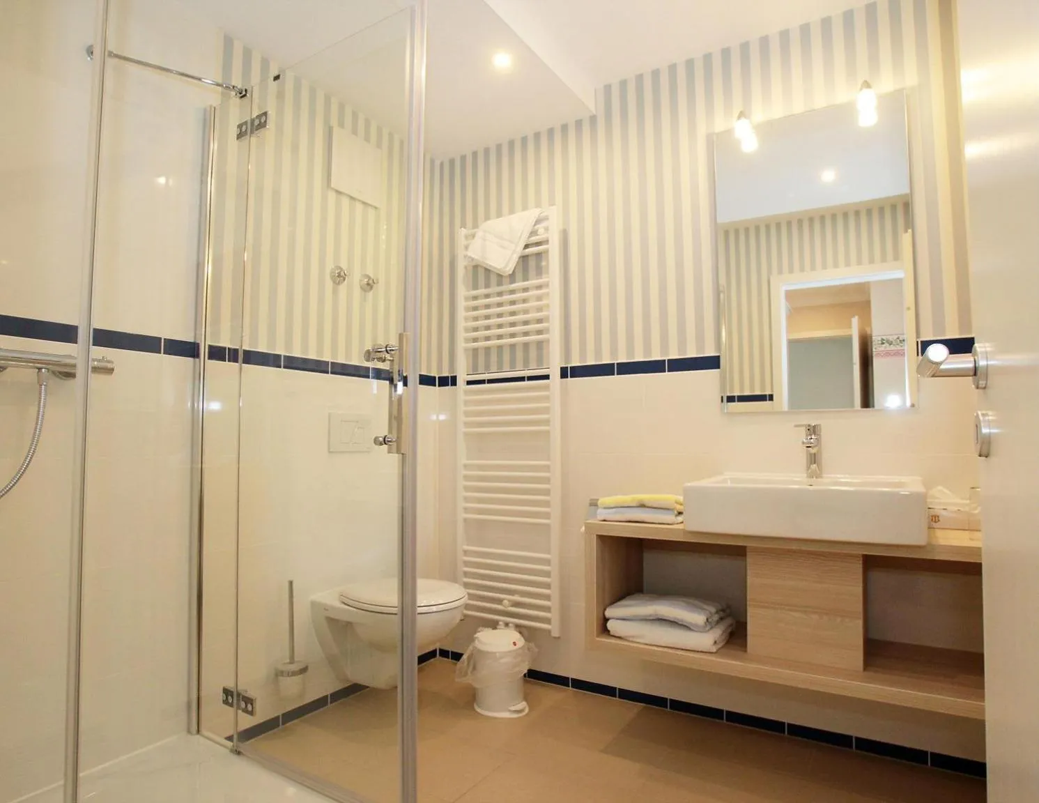 Shower in Hotel am Markt Altentreptow