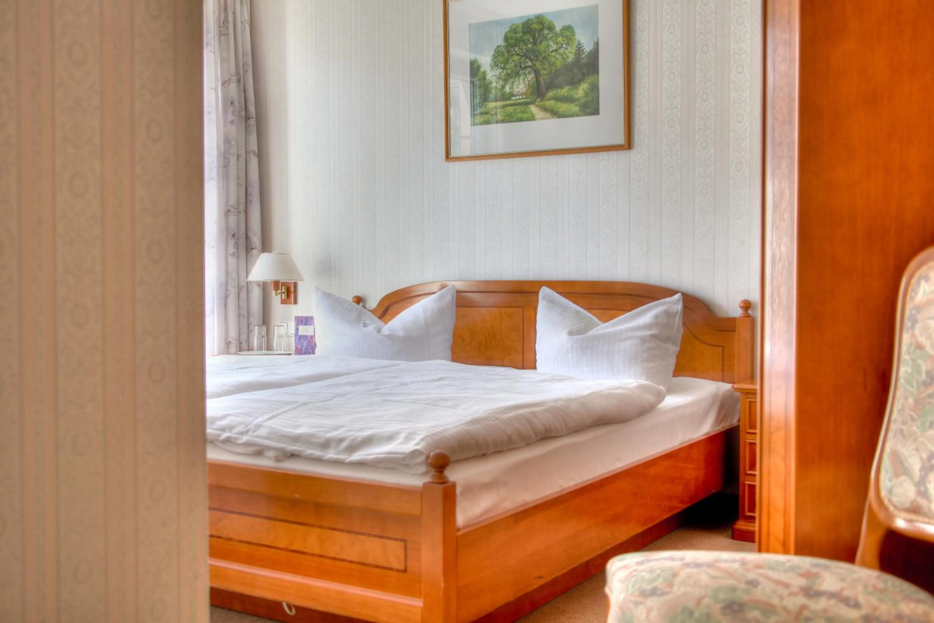 Bed in Hotel am Markt Altentreptow