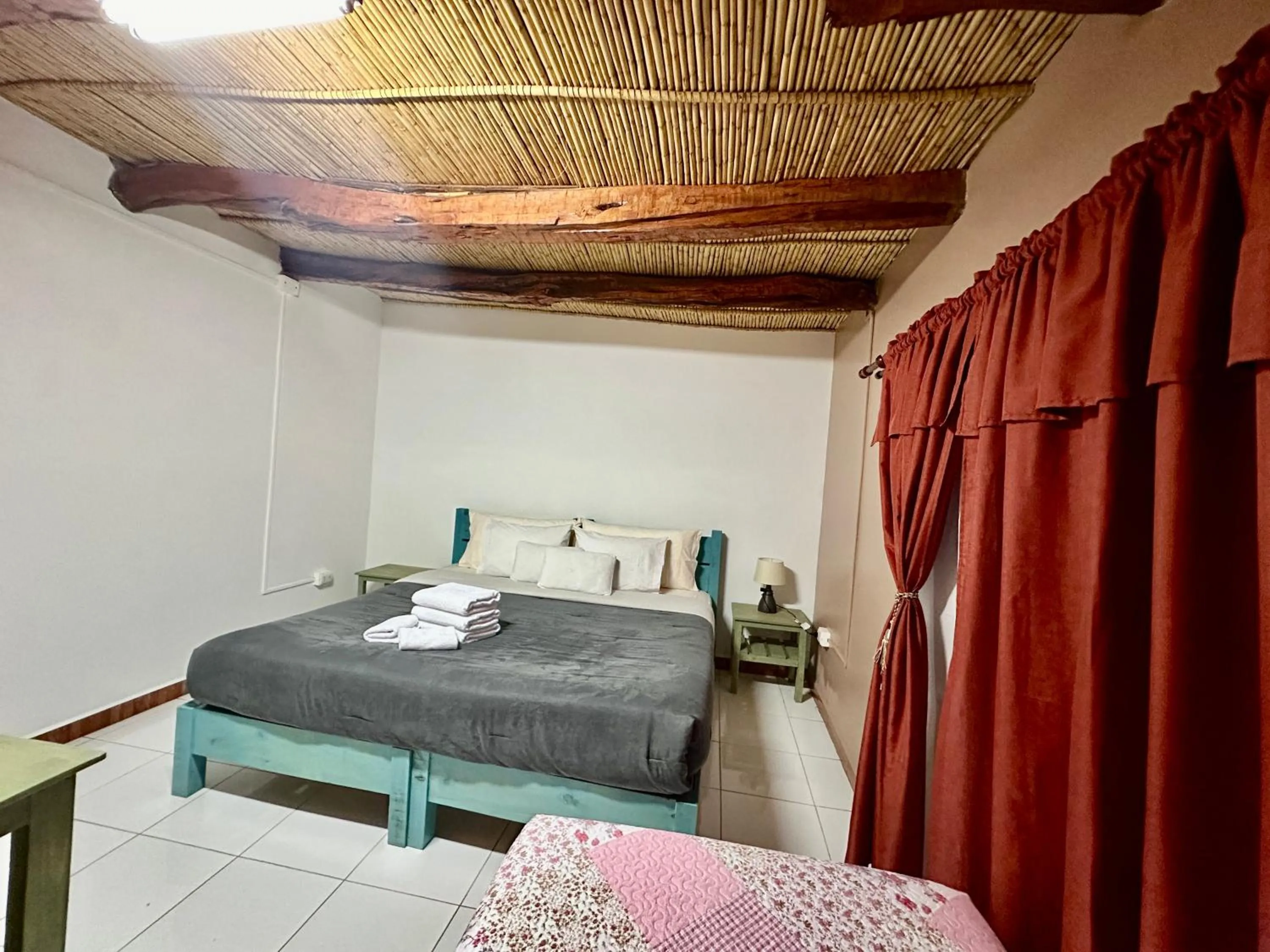 Bed in Hostal Qachi Chentura