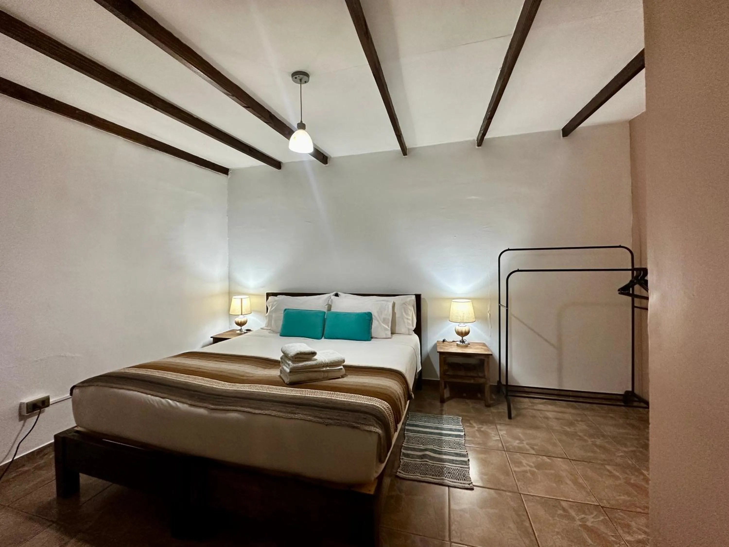 Bed in Hostal Qachi Chentura