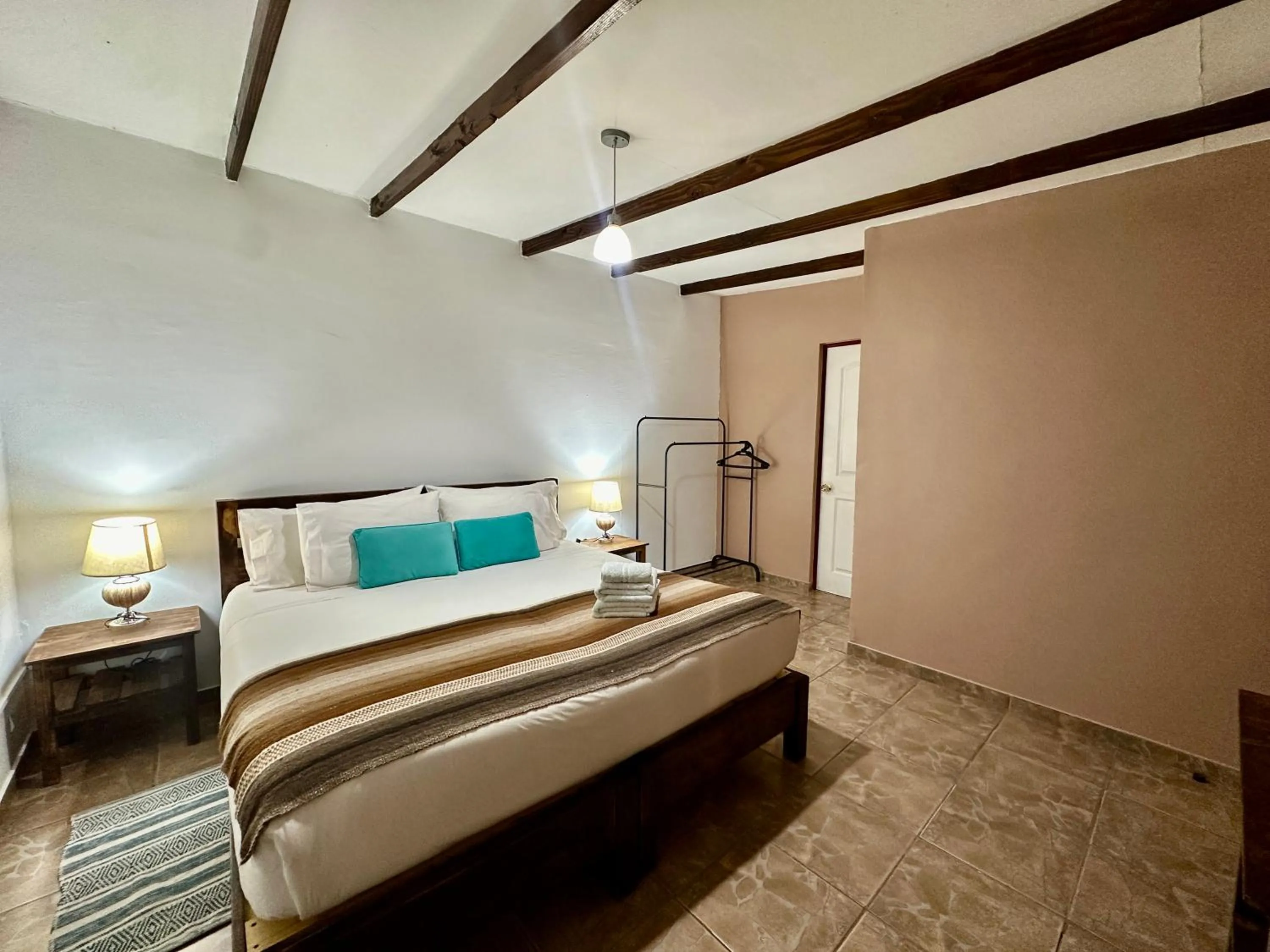Bed in Hostal Qachi Chentura
