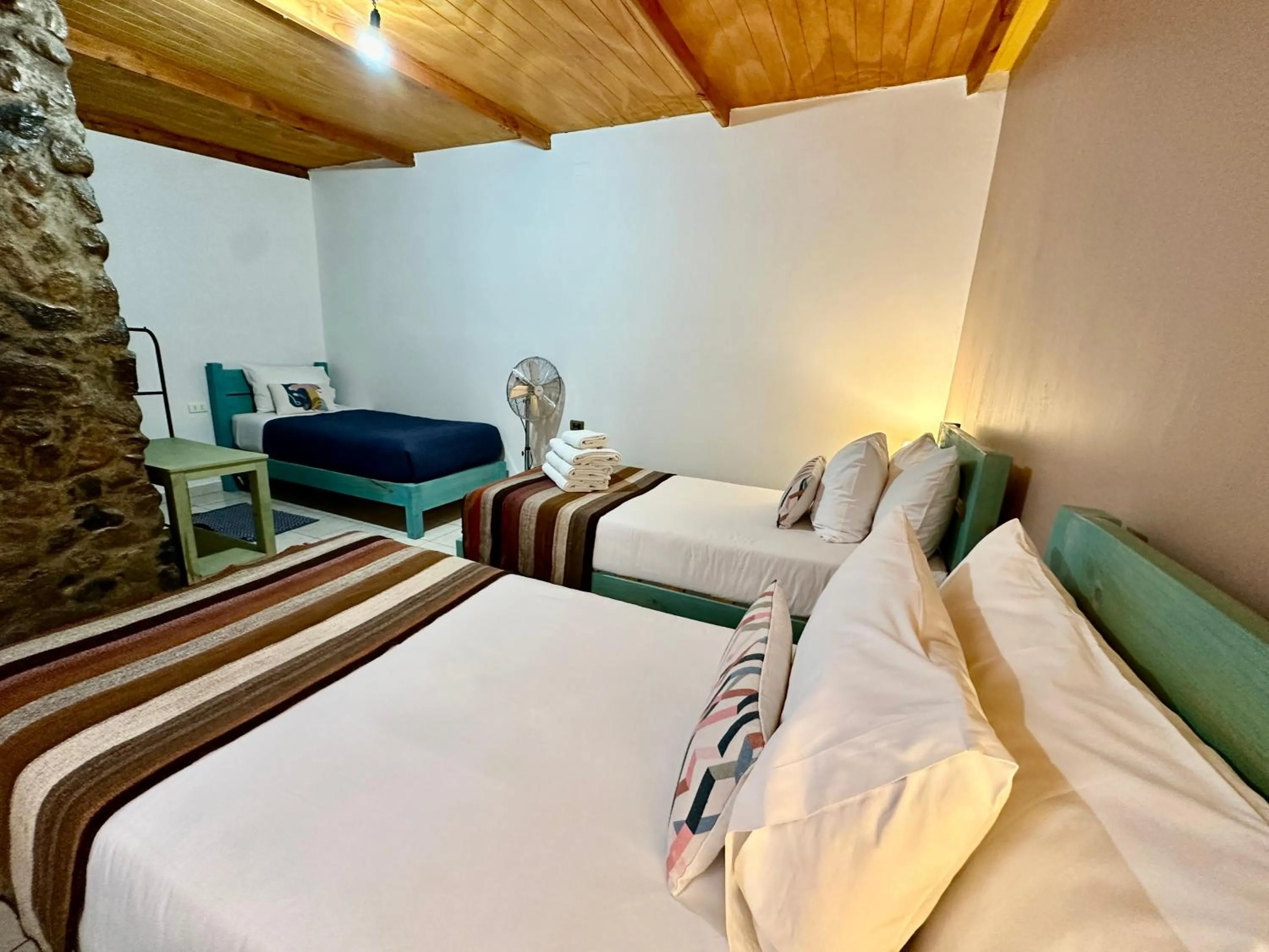 Bed in Hostal Qachi Chentura