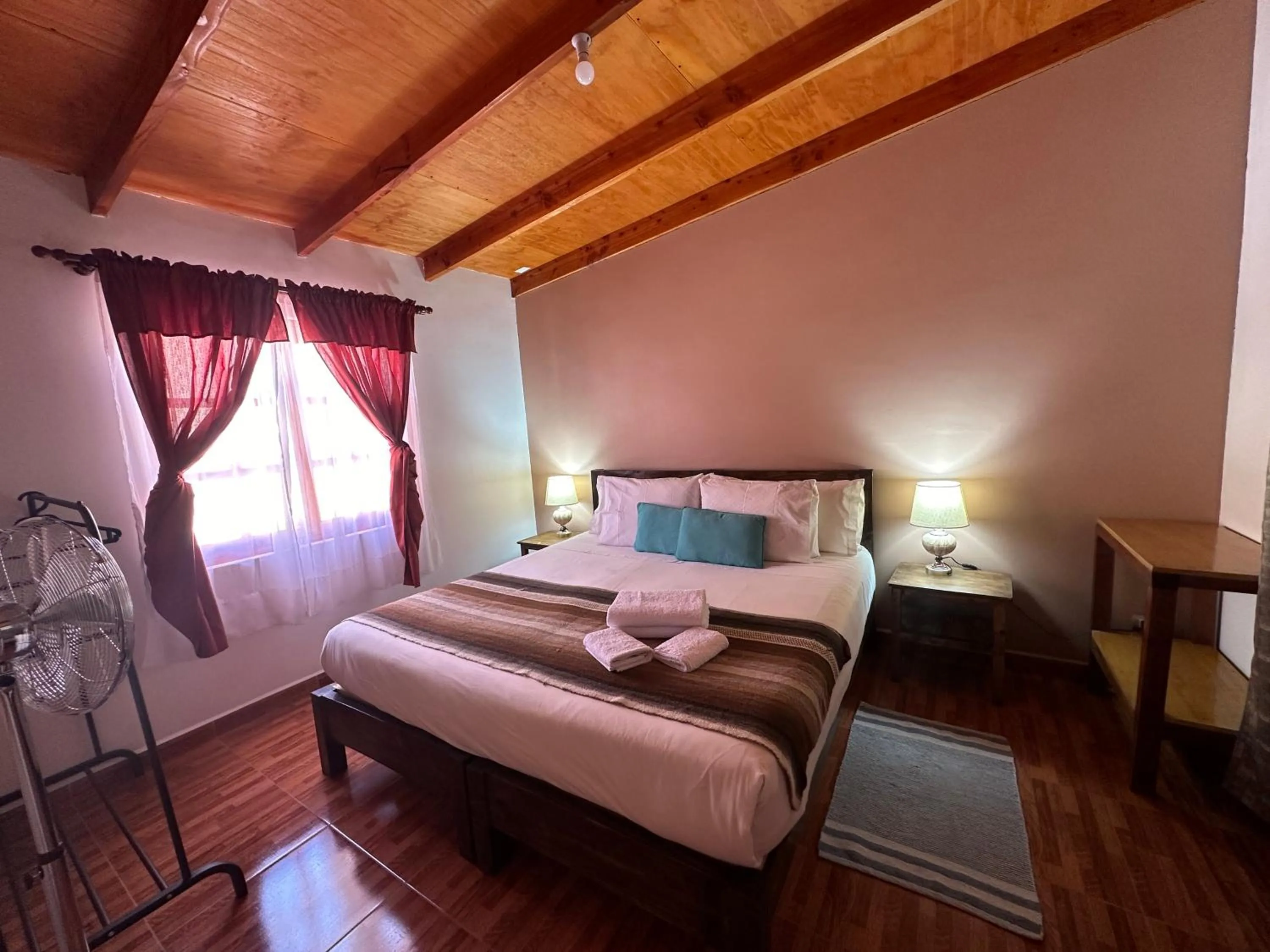 Bed in Hostal Qachi Chentura