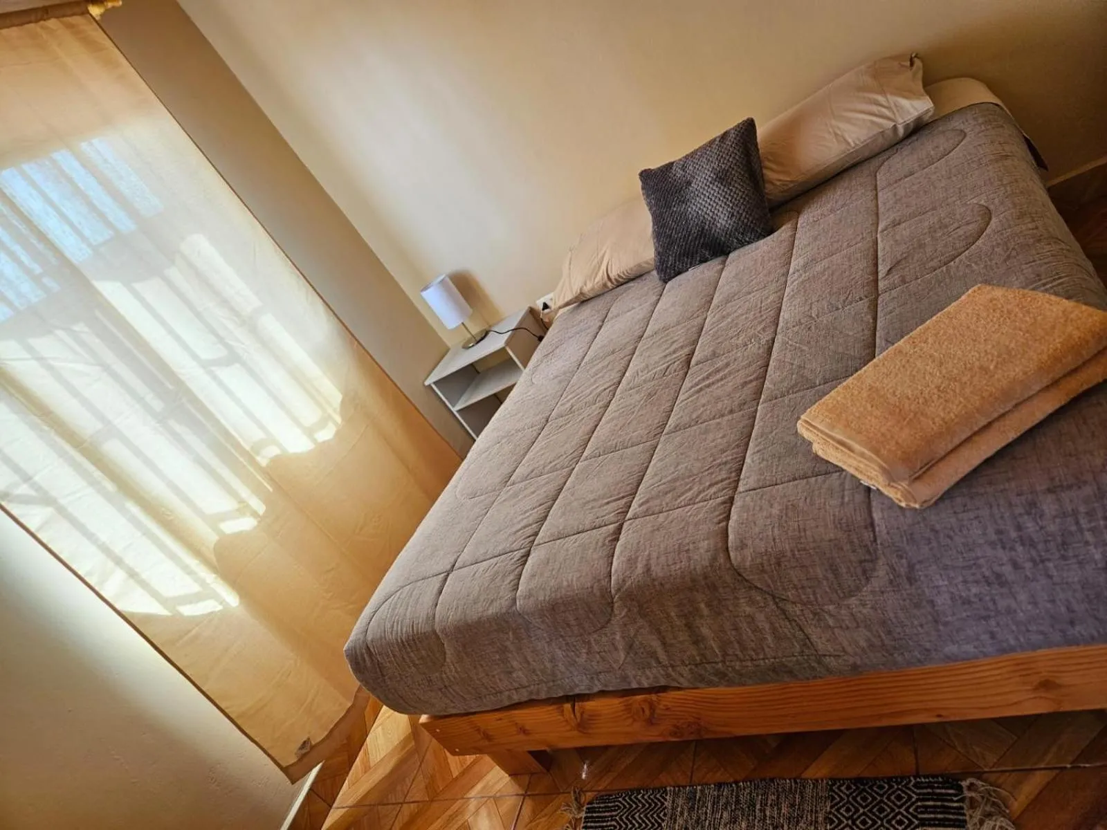 Bed in Hostal Qachi Chentura