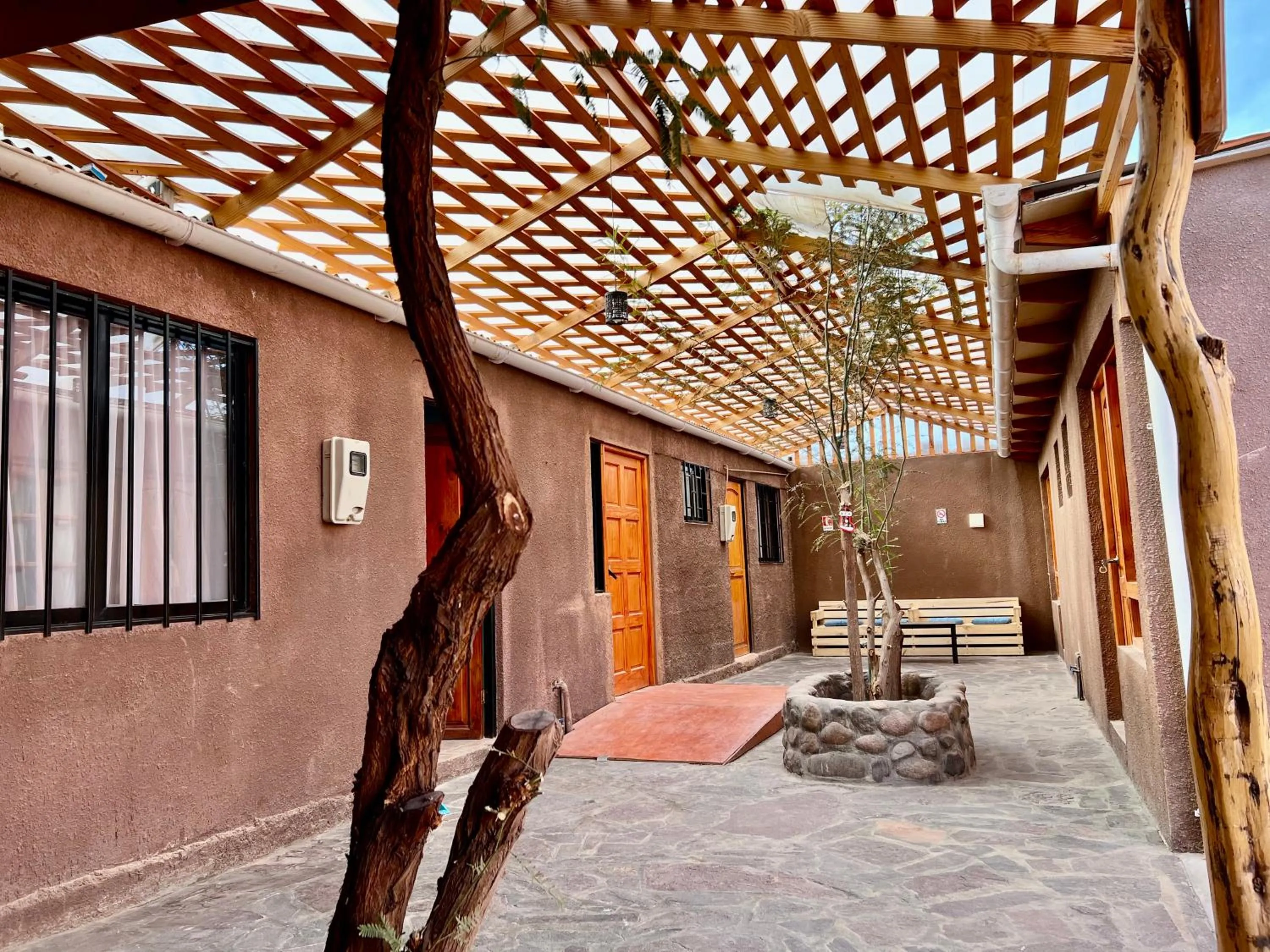 Patio in Hostal Qachi Chentura
