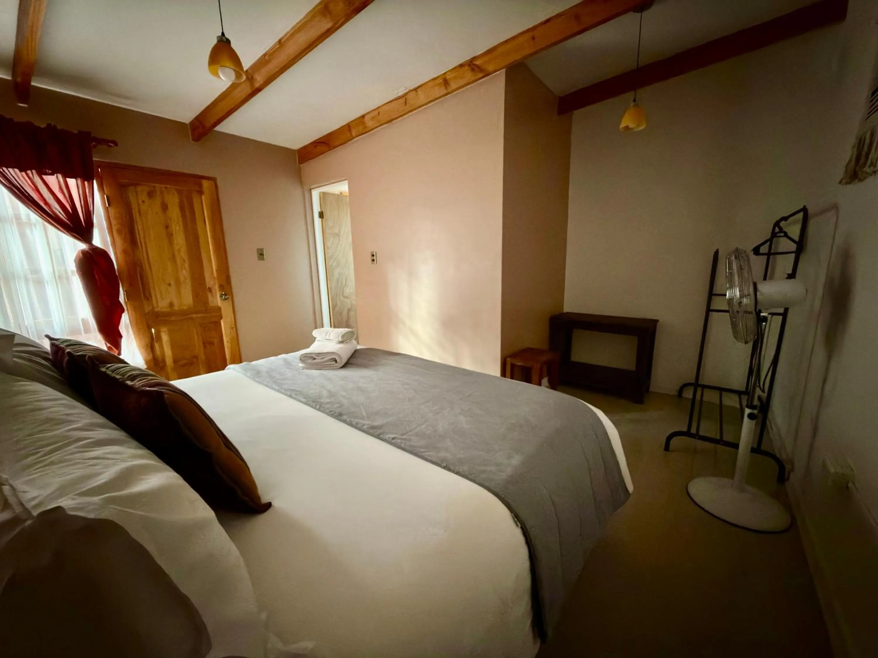 Bed in Hostal Qachi Chentura