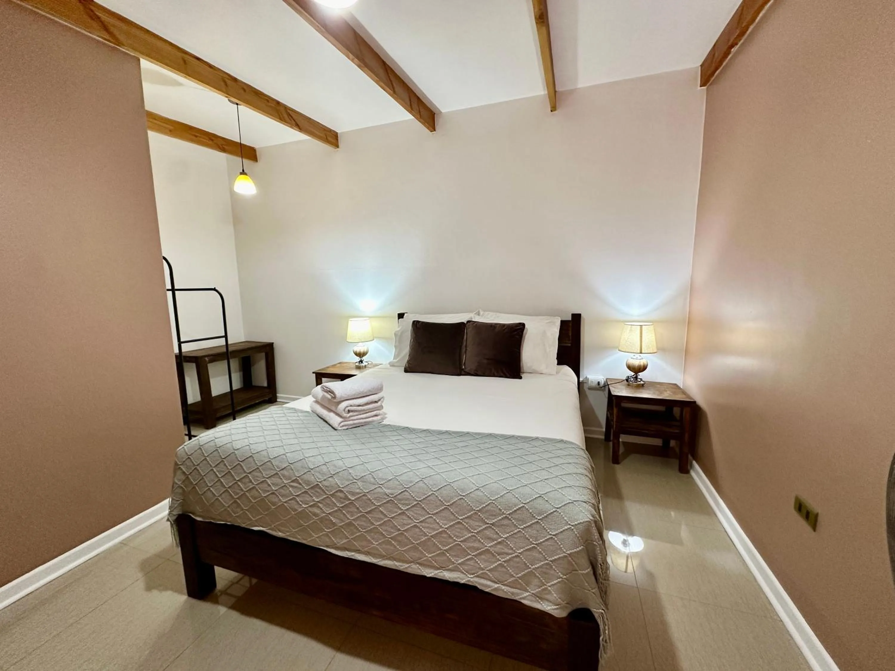 Bed in Hostal Qachi Chentura