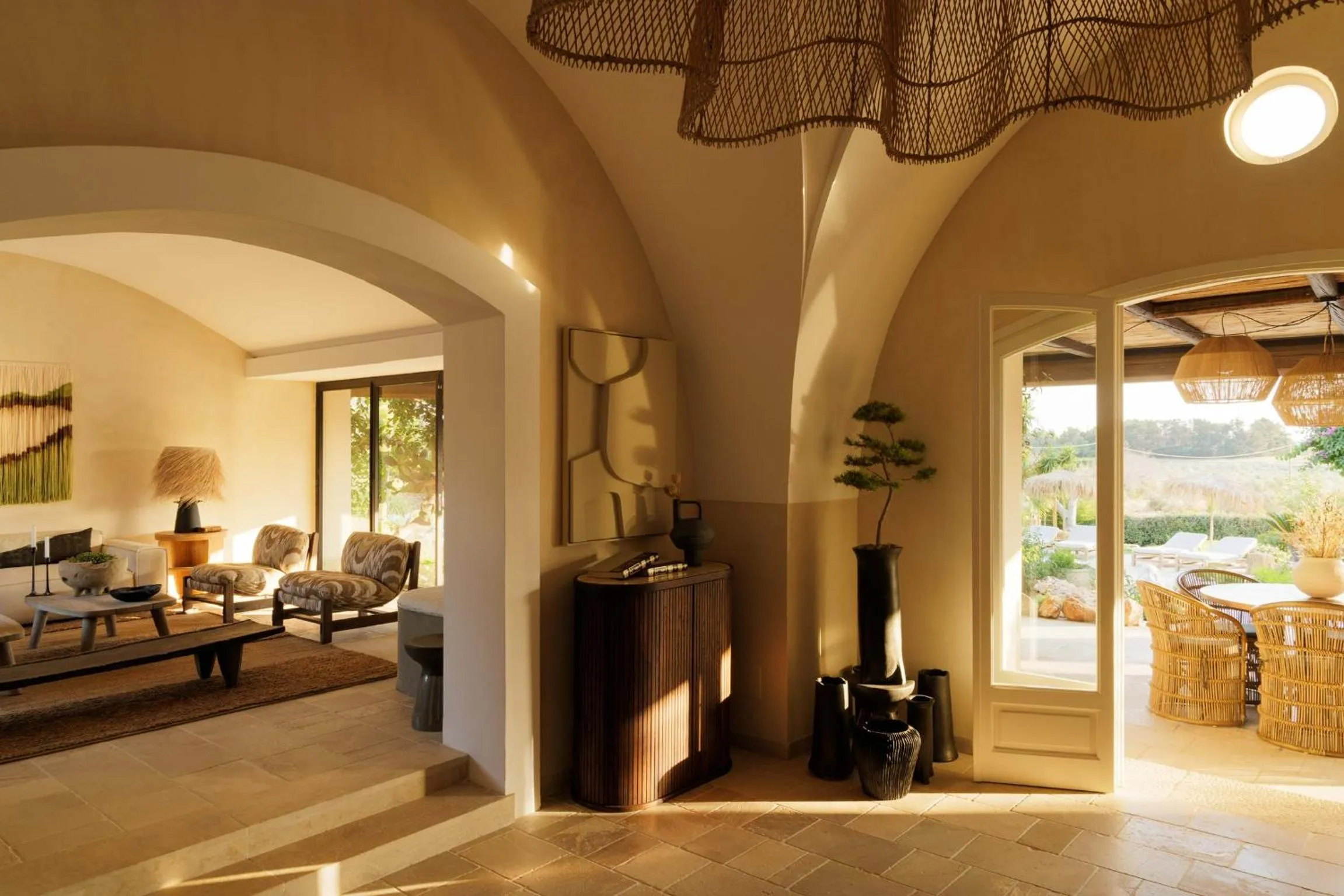 Living room in Tenuta Negroamaro