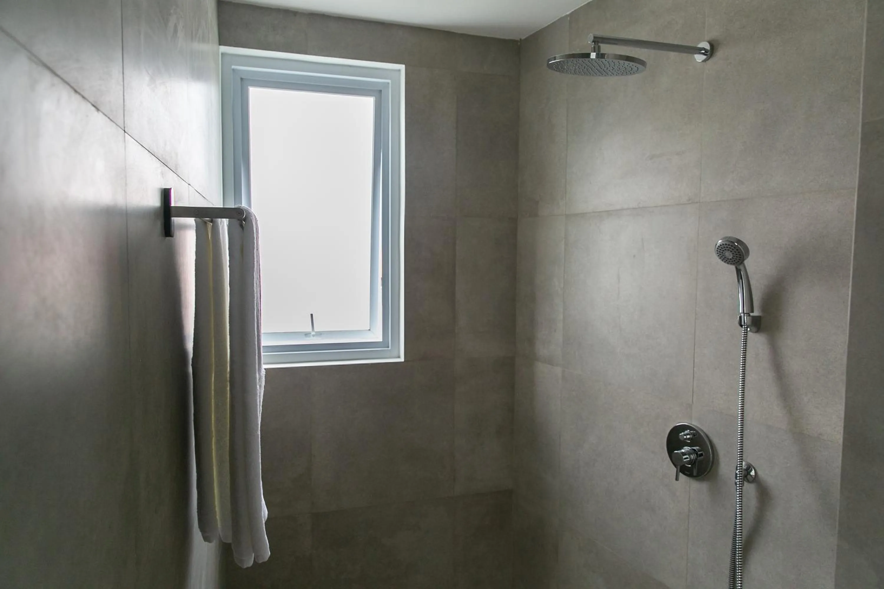 Shower in Coco & Pineapple Pants Hostel