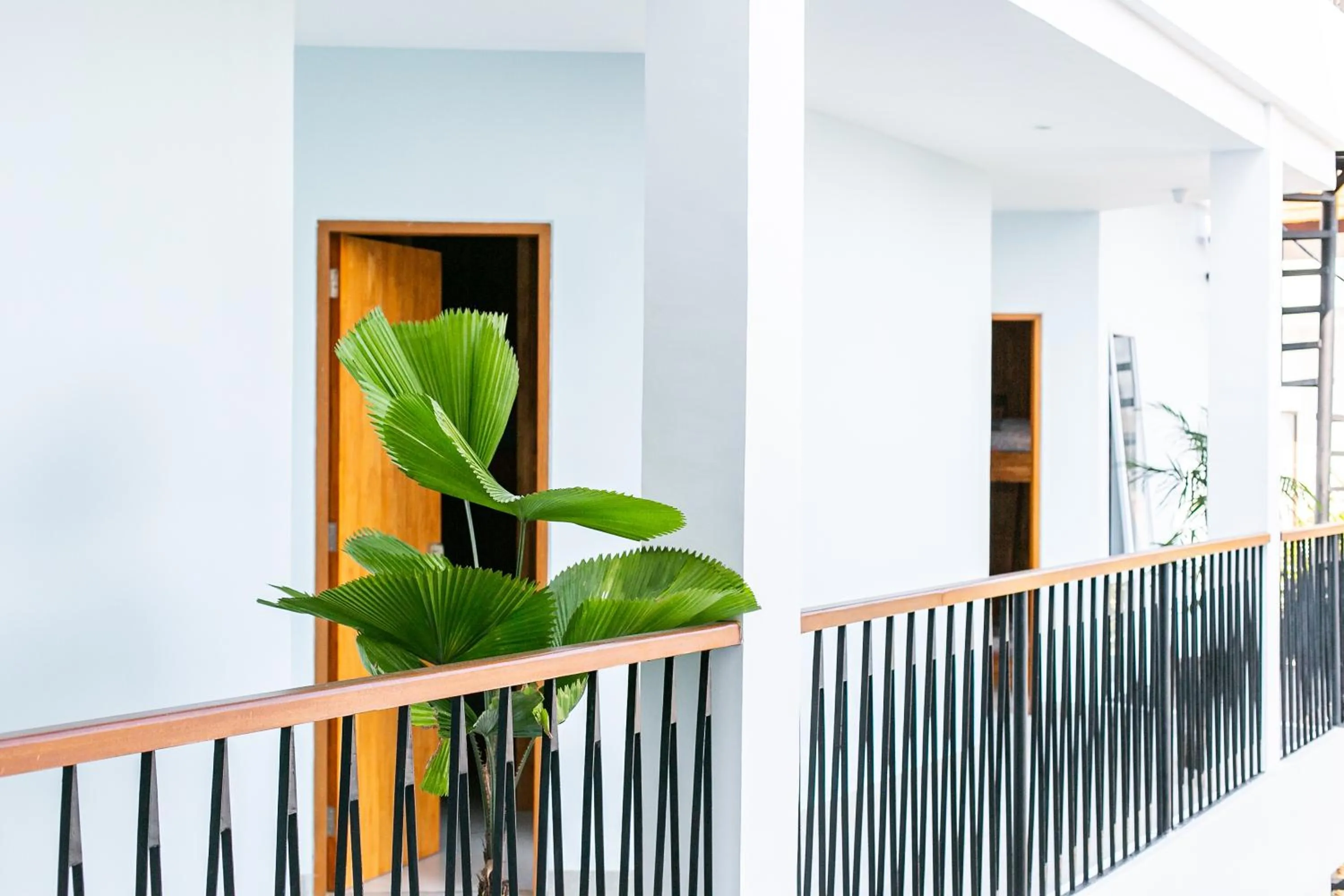 Decorative detail in Coco & Pineapple Pants Hostel