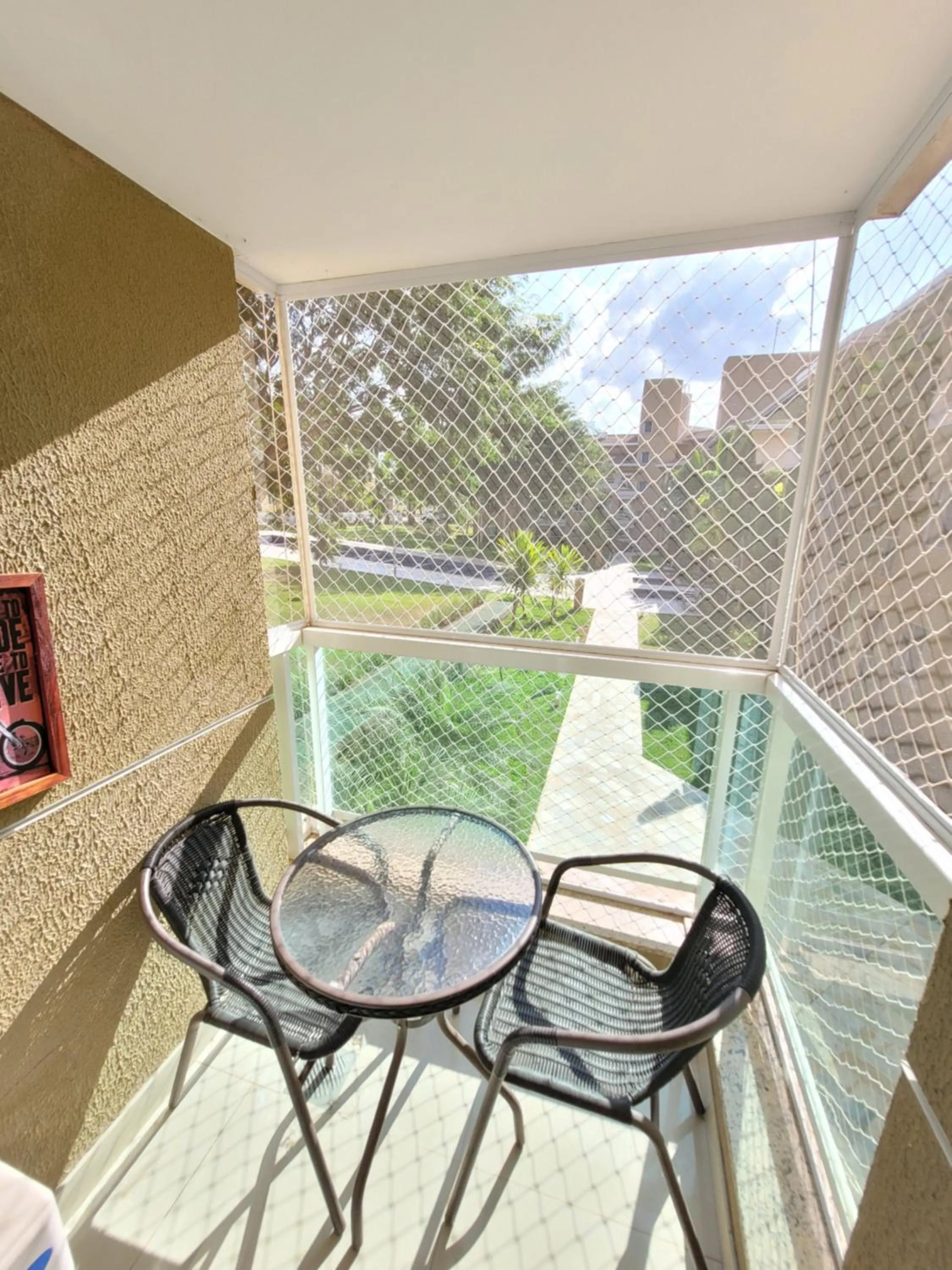 Balcony/Terrace in The Sun Resort By Rei dos Flats