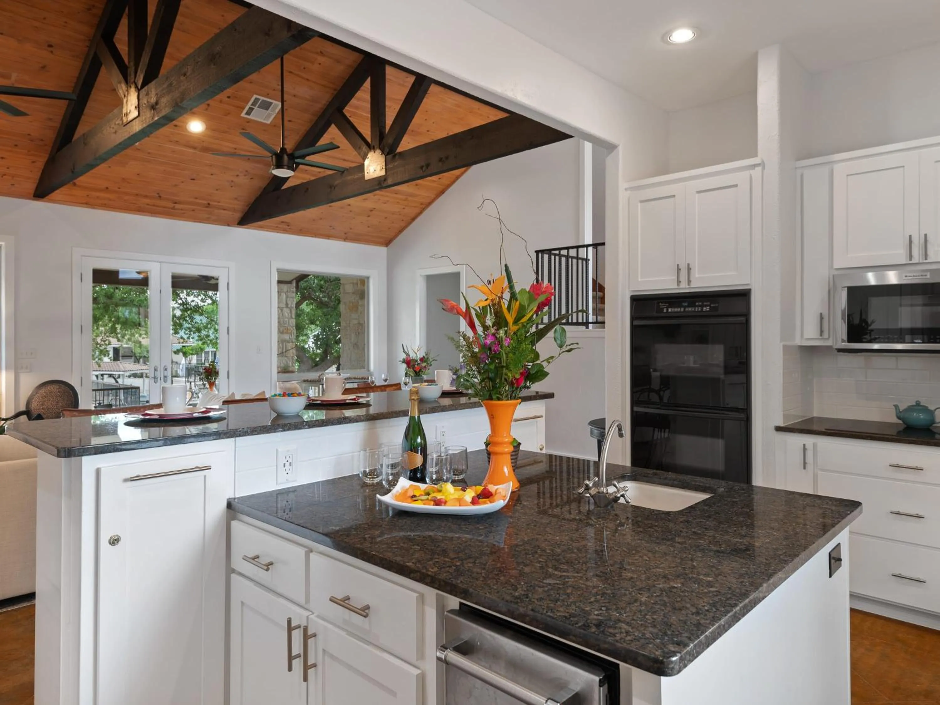 Waterfront Home with Boat Slip, Spacious Outdoor Patio and a Fenced Yard