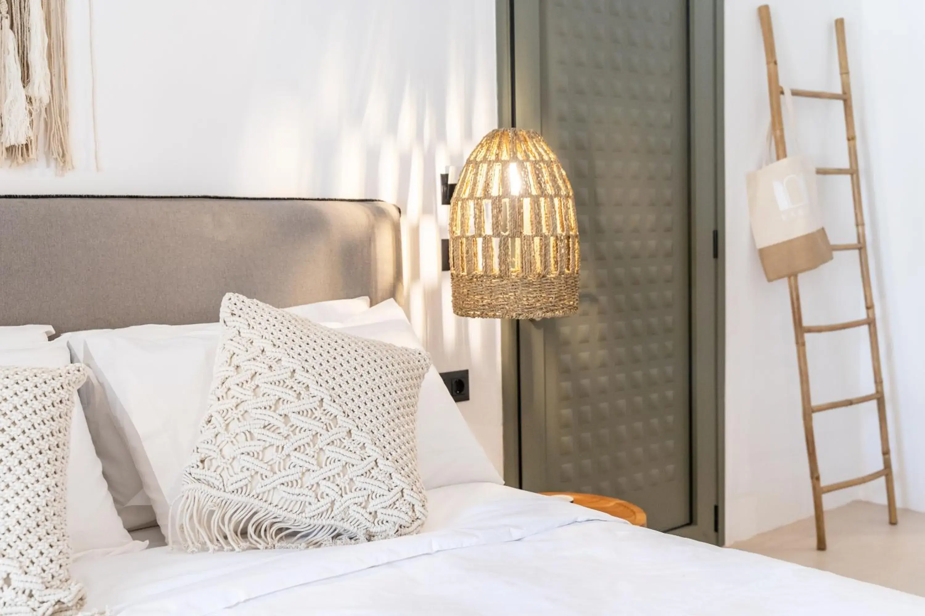 Bed in PAREA Paros - Adults Only Bed in PAREA Paros - Adults Only