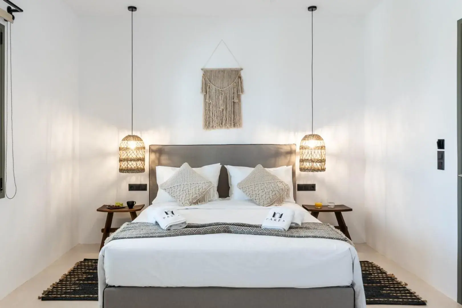 Bed in PAREA Paros - Adults Only Bed in PAREA Paros - Adults Only