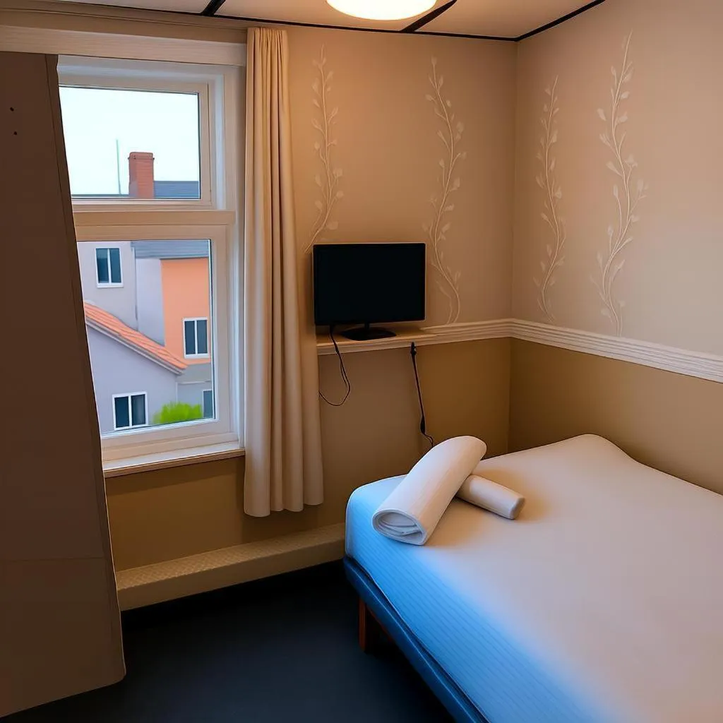 Bedroom in St Elmo Hotel