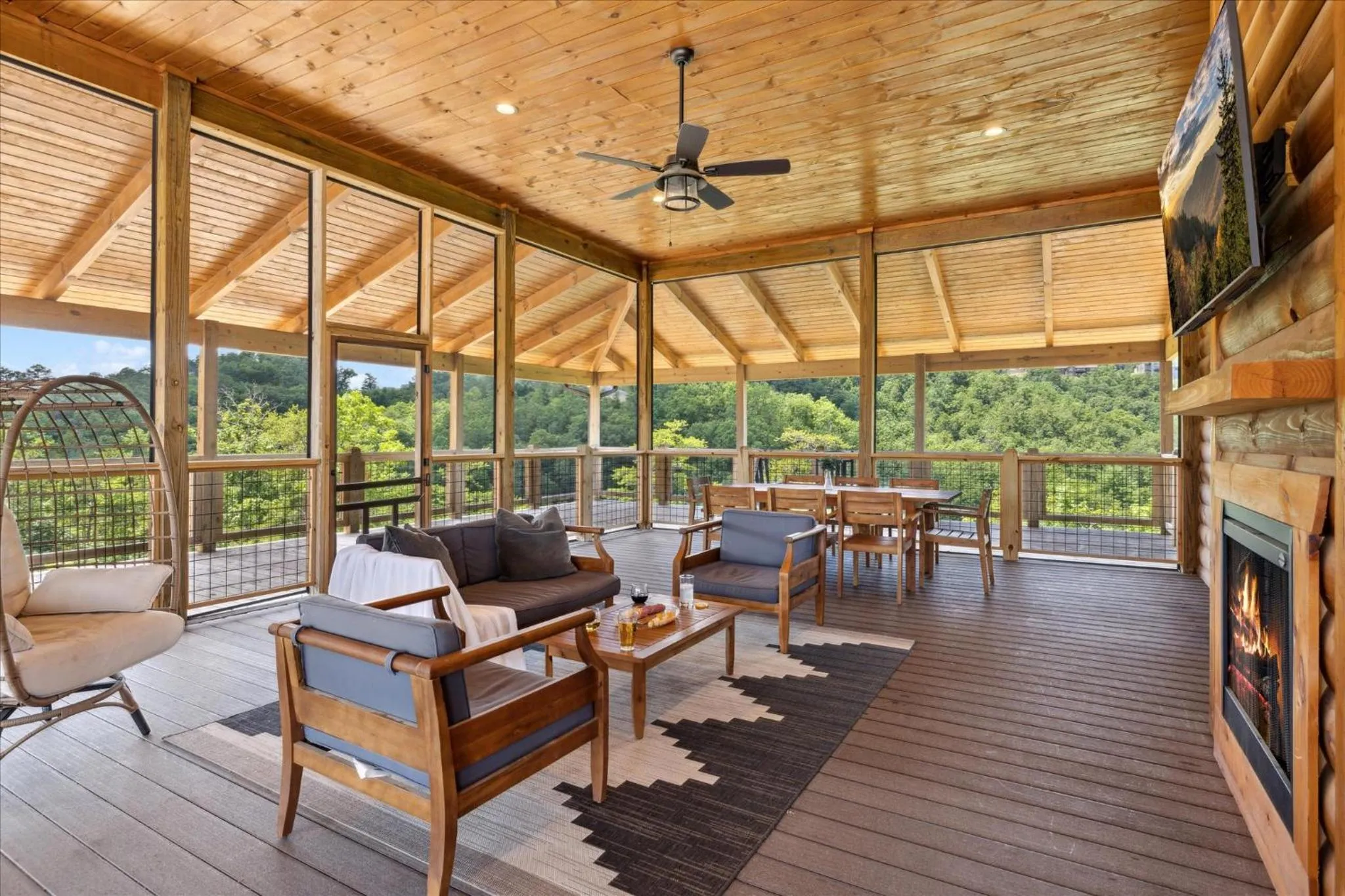 Cabin Goals ✨ Private Pool, Hot Tub + Epic Views! - Eaglebend Cabin