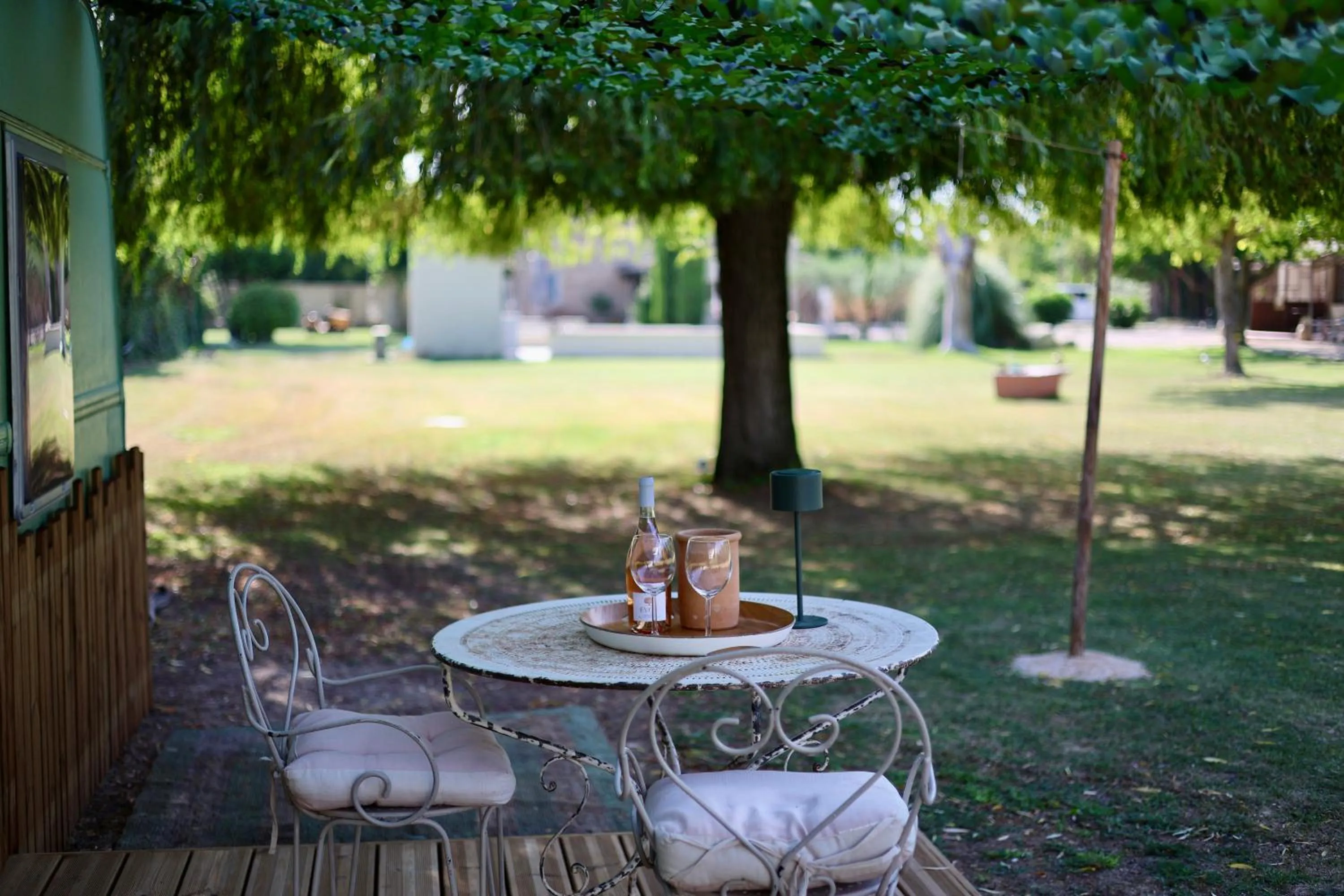 Patio in Mas des muses