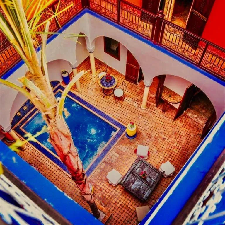 Pool view in Riad Rêve d Antan , Real Dream