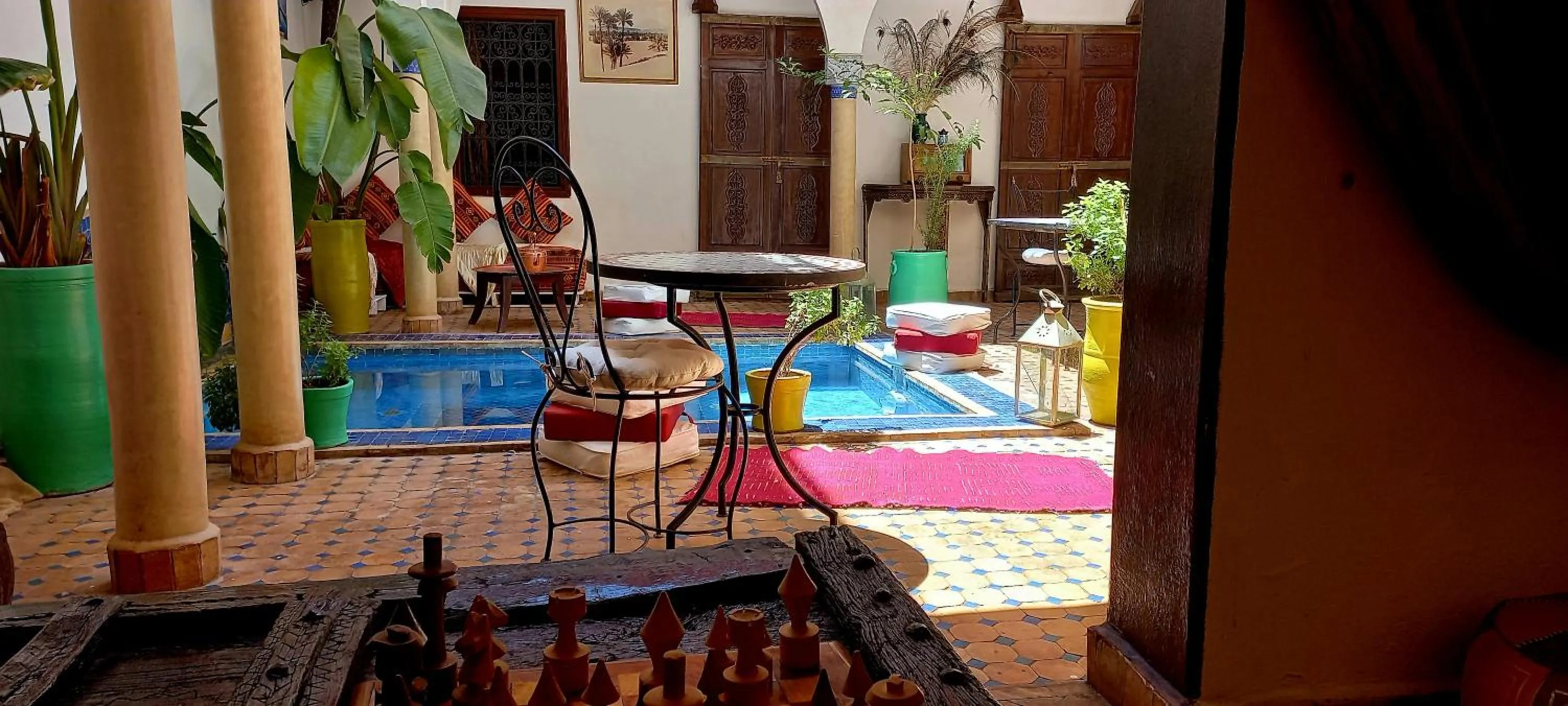 Patio in Riad Rêve d Antan , Real Dream