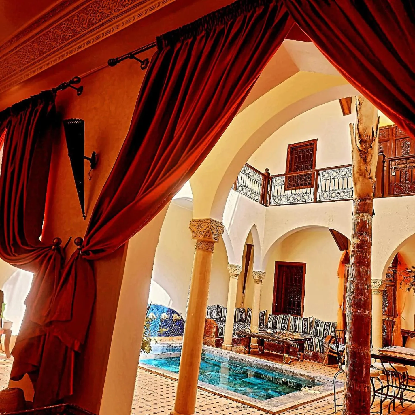 Pool view in Riad Rêve d Antan , Real Dream