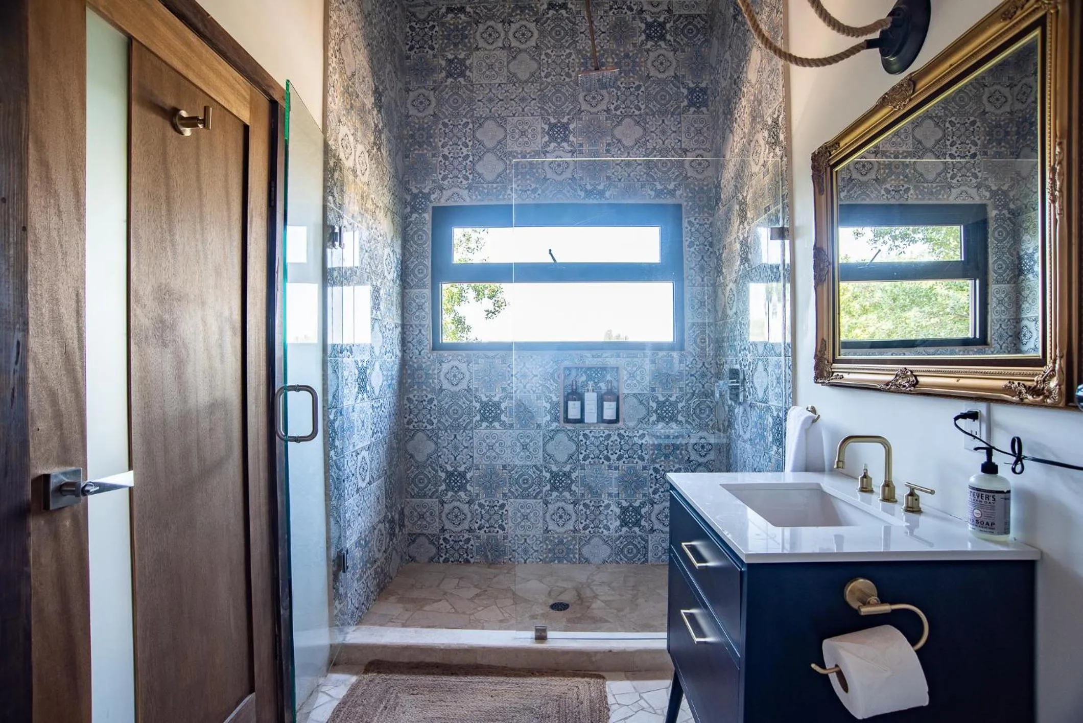 Shower in Boskenvid Hotel - Romantic Treehouses & Skypool