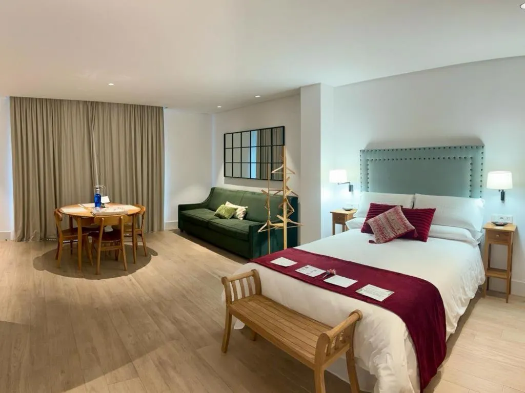 Bed in Apartamentos Turísticos La Plaza