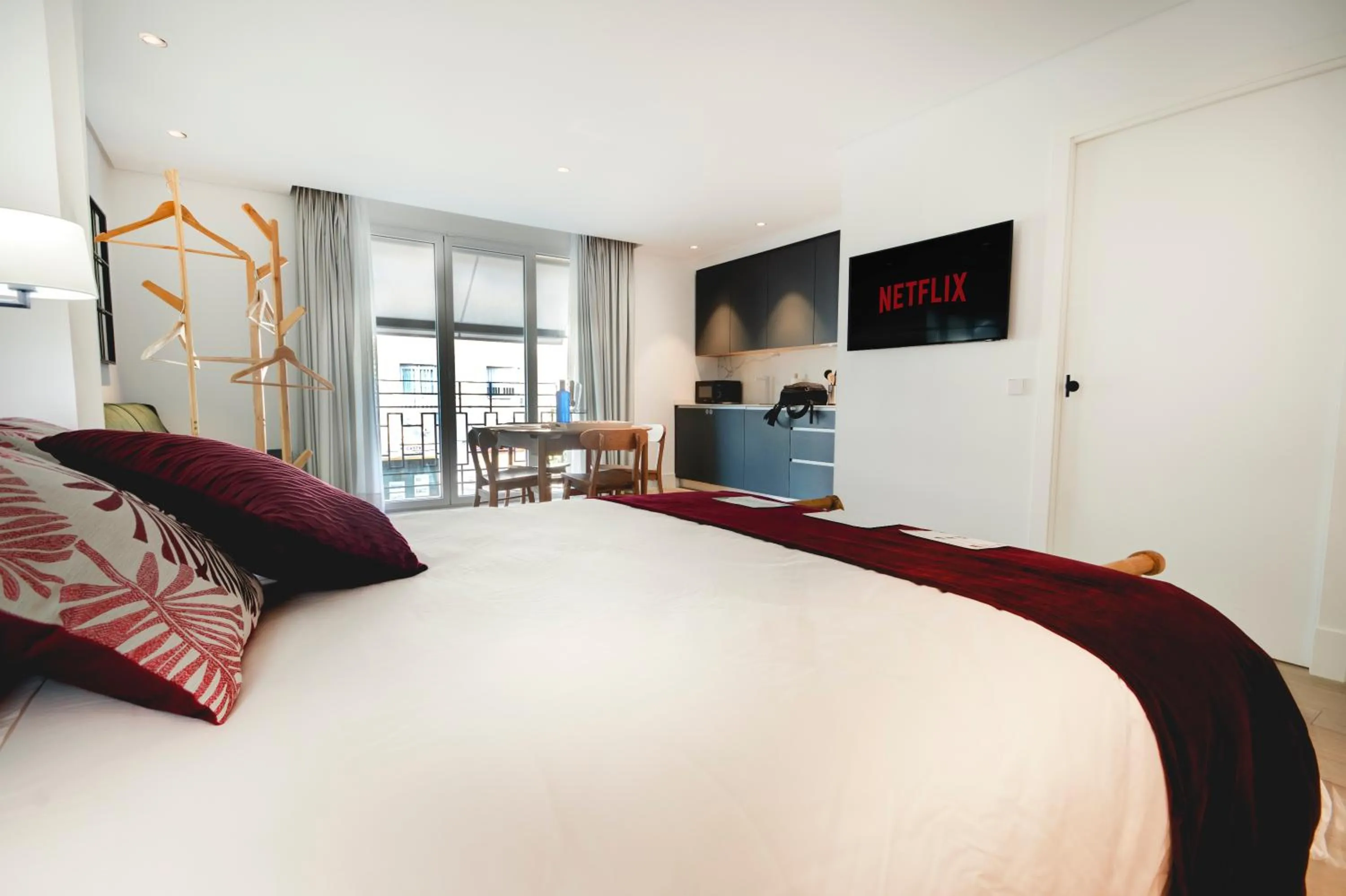 Bed in Apartamentos Turísticos La Plaza