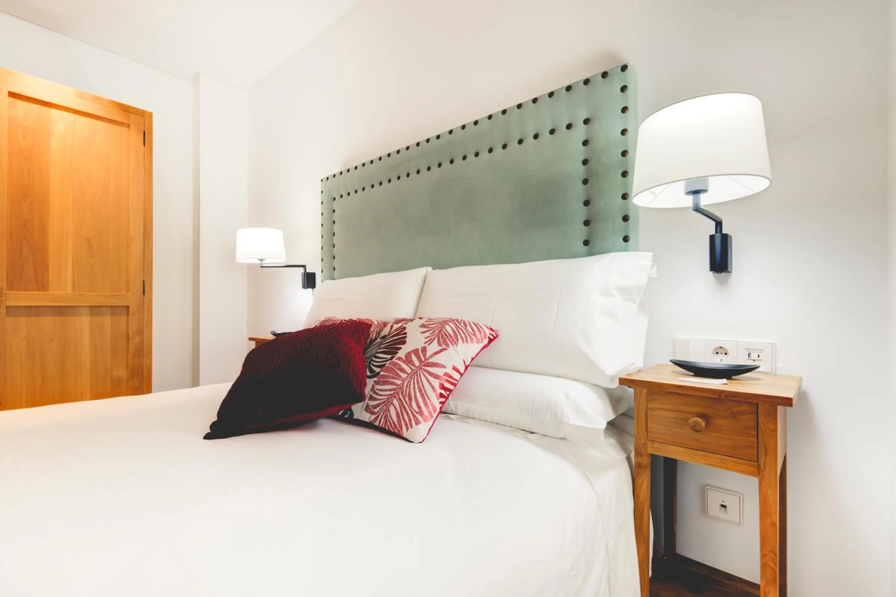 Bed in Apartamentos Turísticos La Plaza