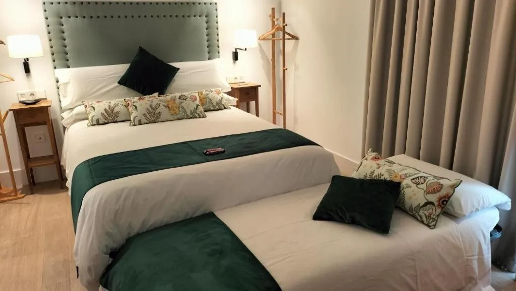 Bed in Apartamentos Turísticos La Plaza